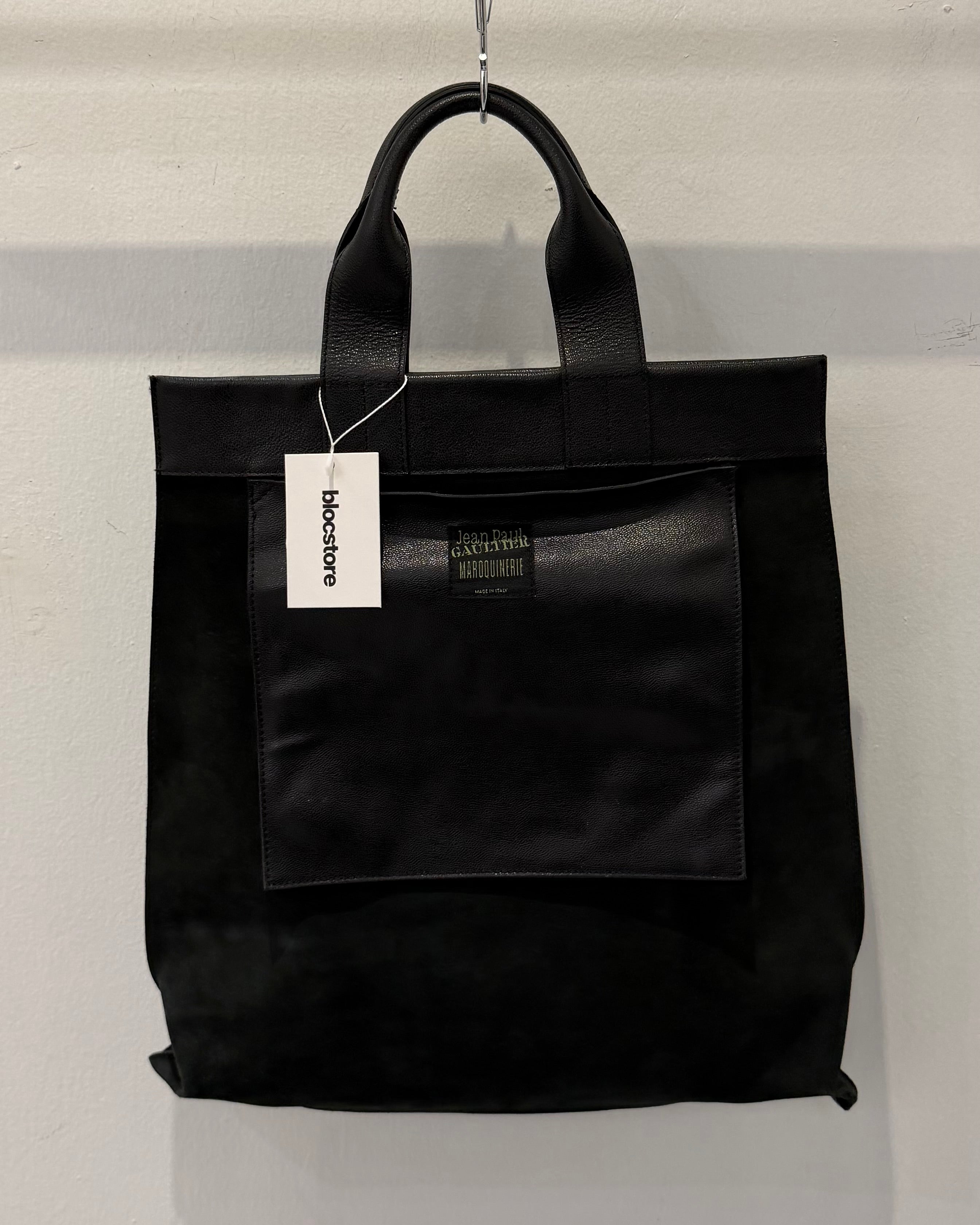 JEAN PAUL GAULTIER MAROQUINERIE LEATHER TOTE BAG