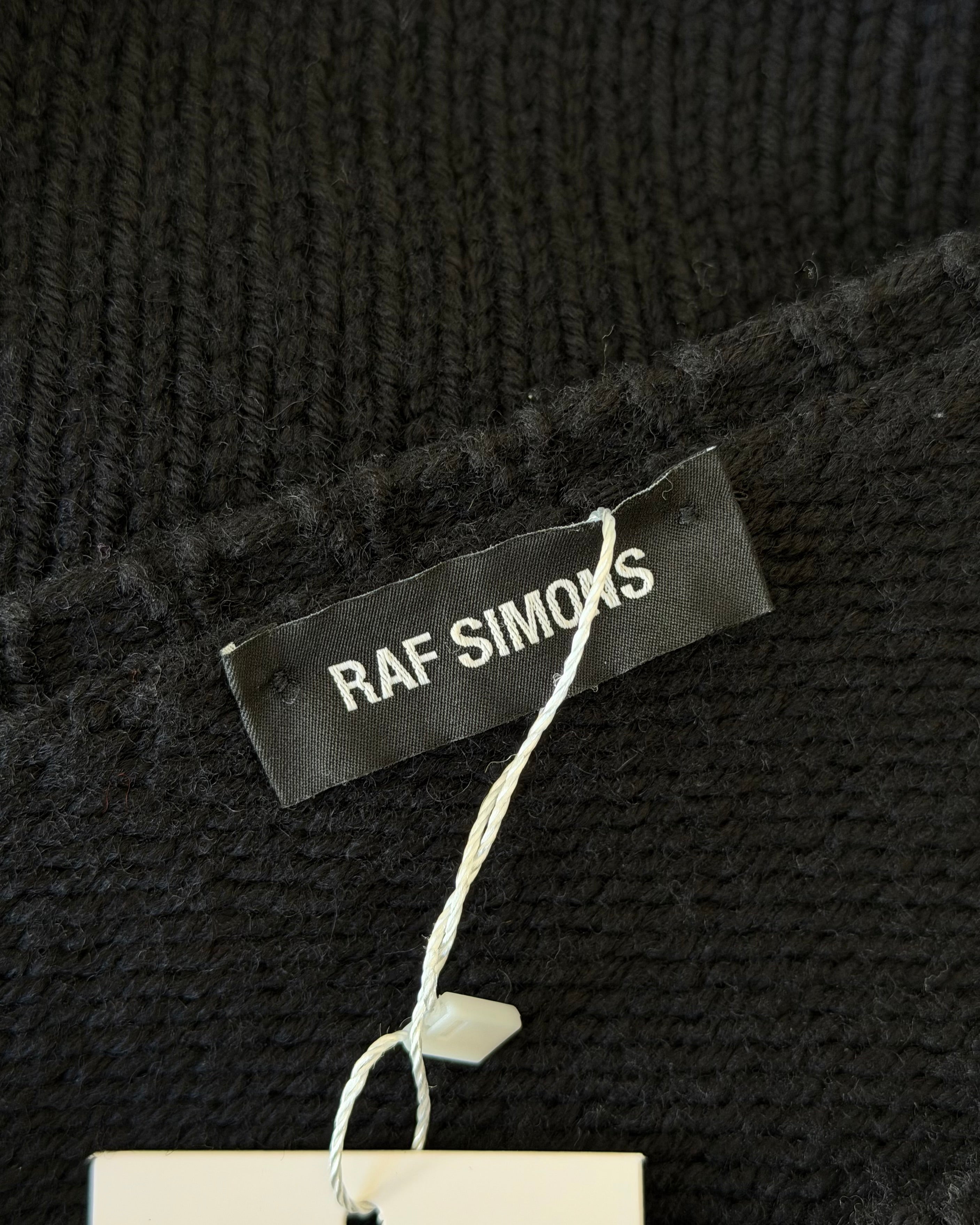 RAF SIMONS X SMILEY CROPPED SWEATER