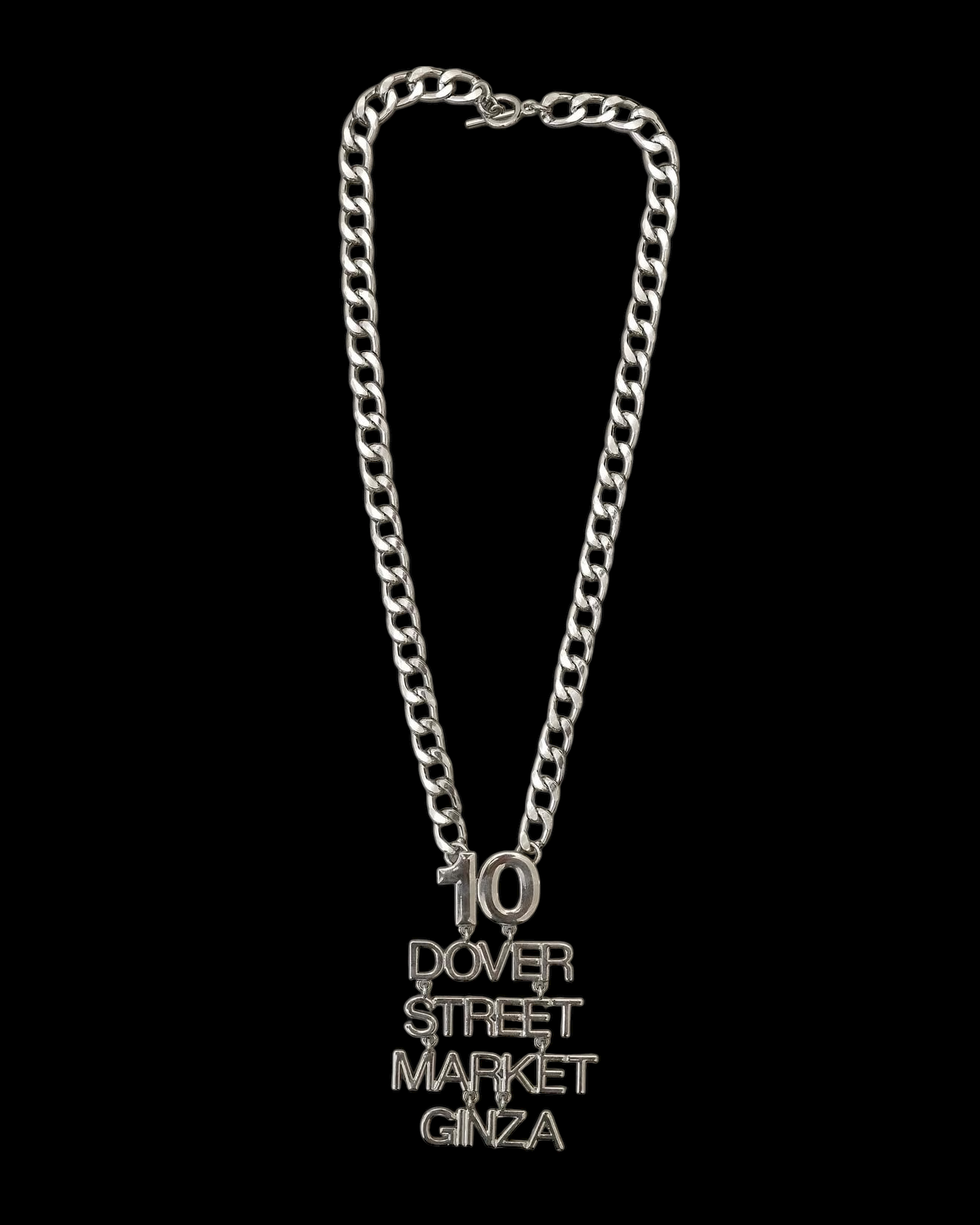 DOVER STREET MARKET GINZA 10TH ANNIVERSARY LOGO NECKLACE