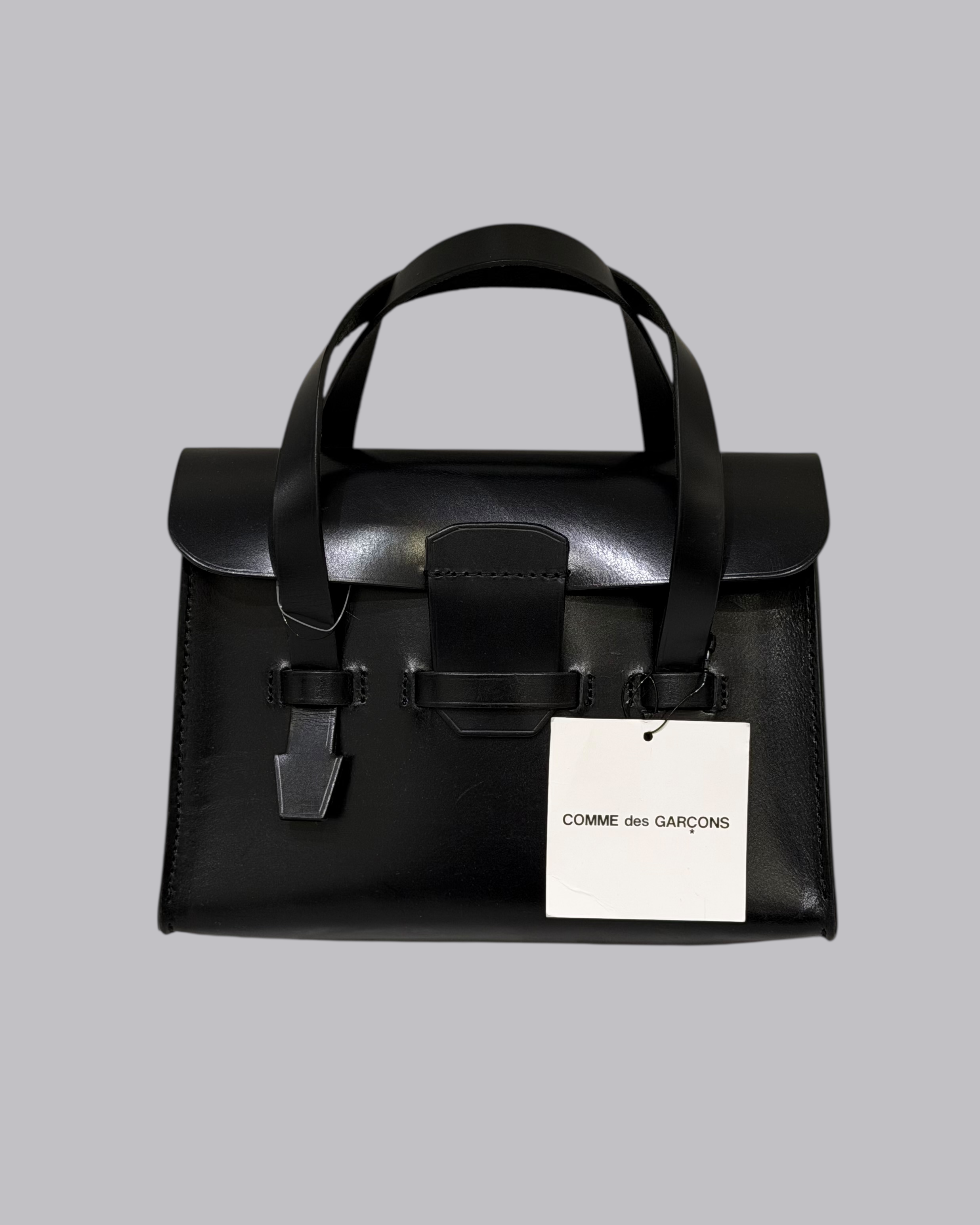 COMME DES GARCONS SS24 BRIDLE LEATHER BAG