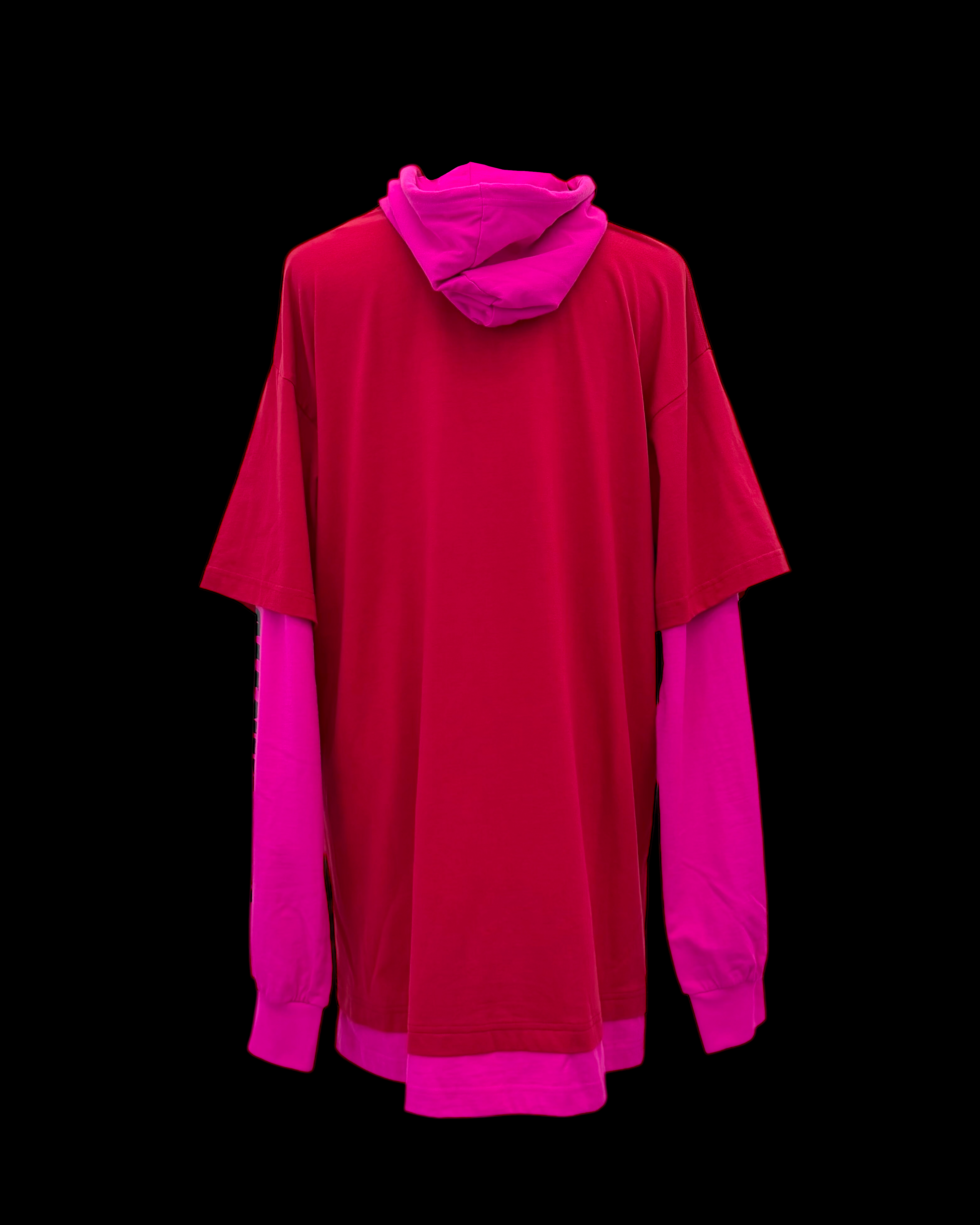 BALENCIAGA SS21 YOUR LOGO HERE HOODED T-SHIRT