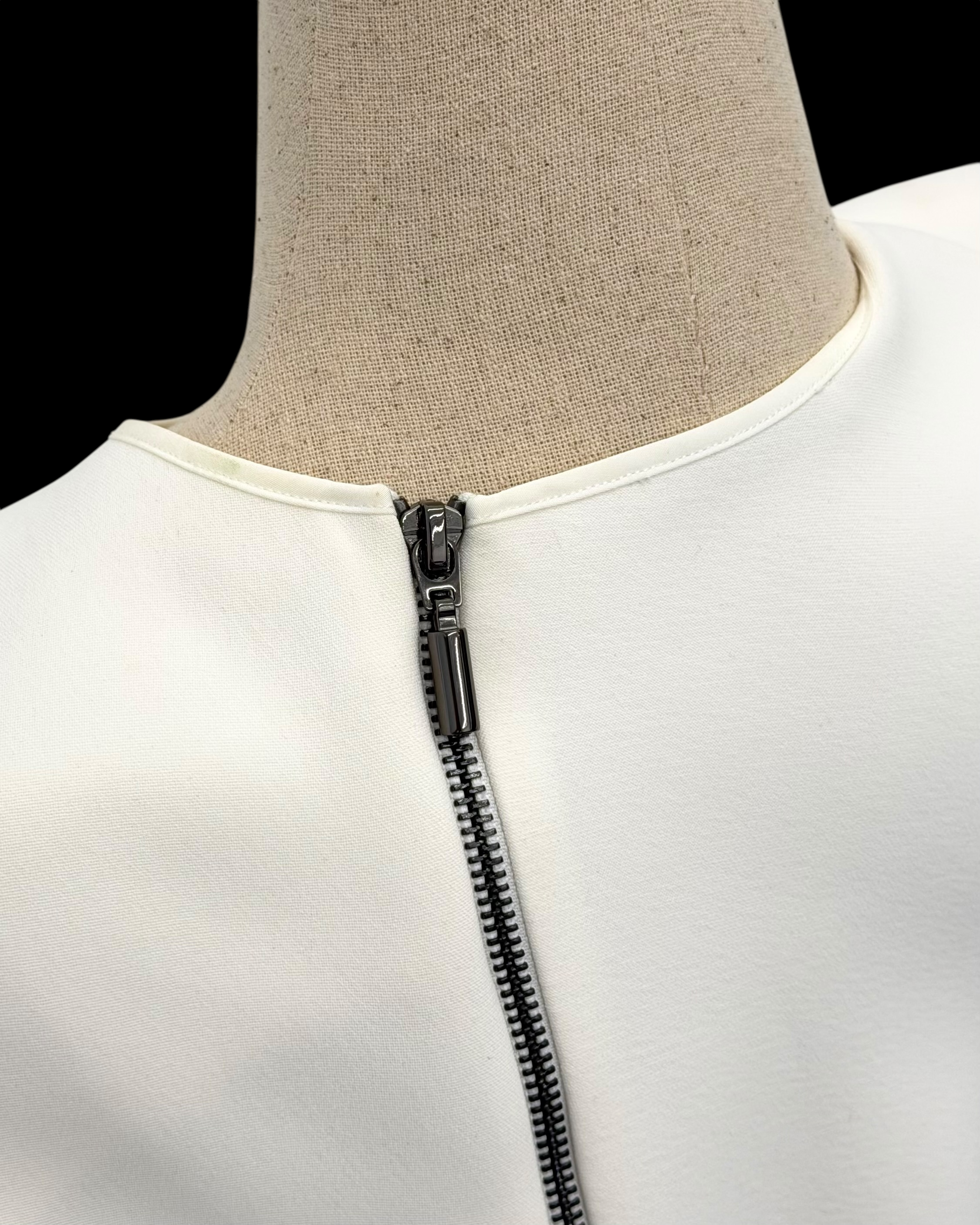 MATICEVSKI FW22 ARCHETYPE ASYMMETRIC DRAPE TOP