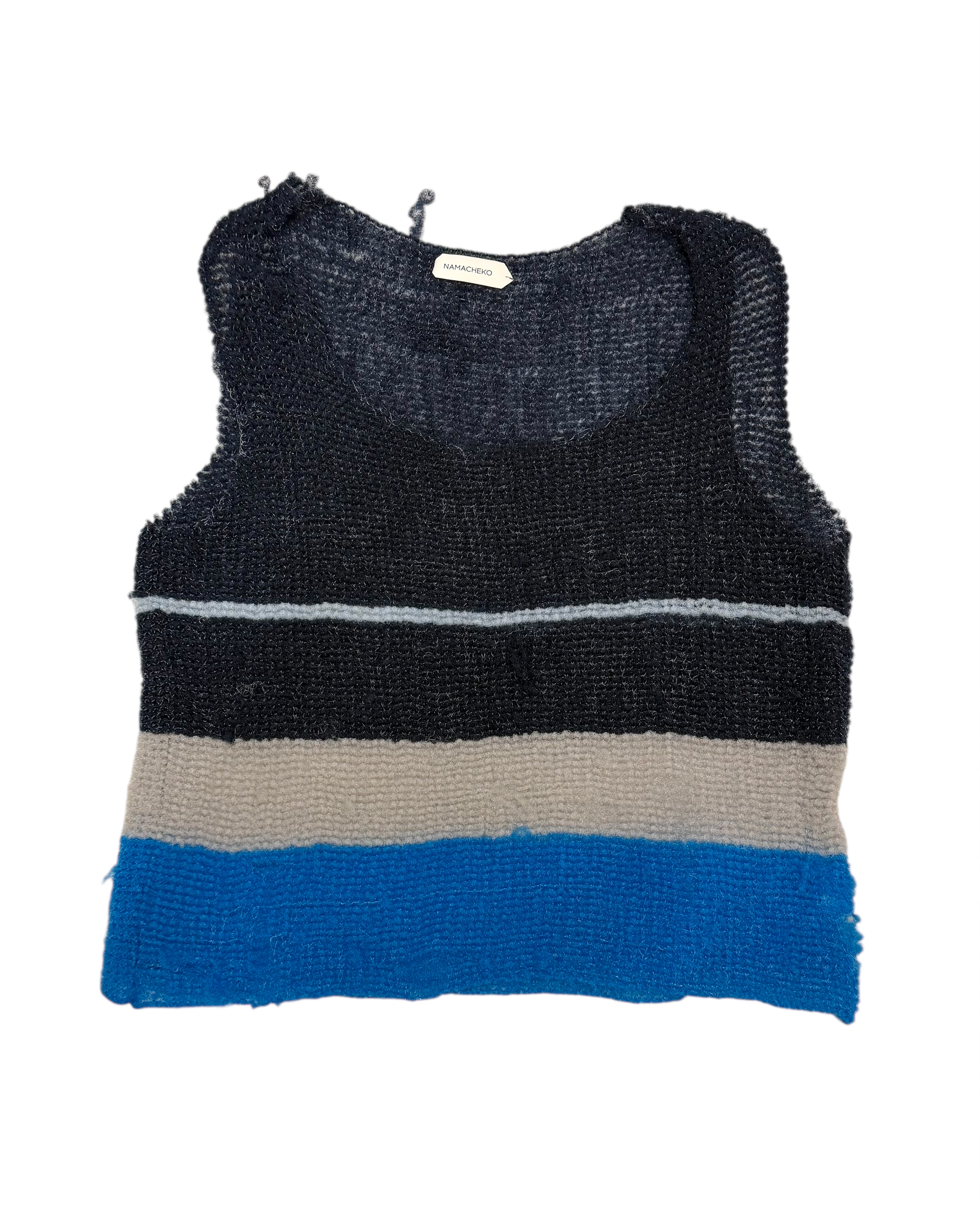 NAMACHEKO SS20 PAAYO WAFFLE KNIT SLEEVELESS