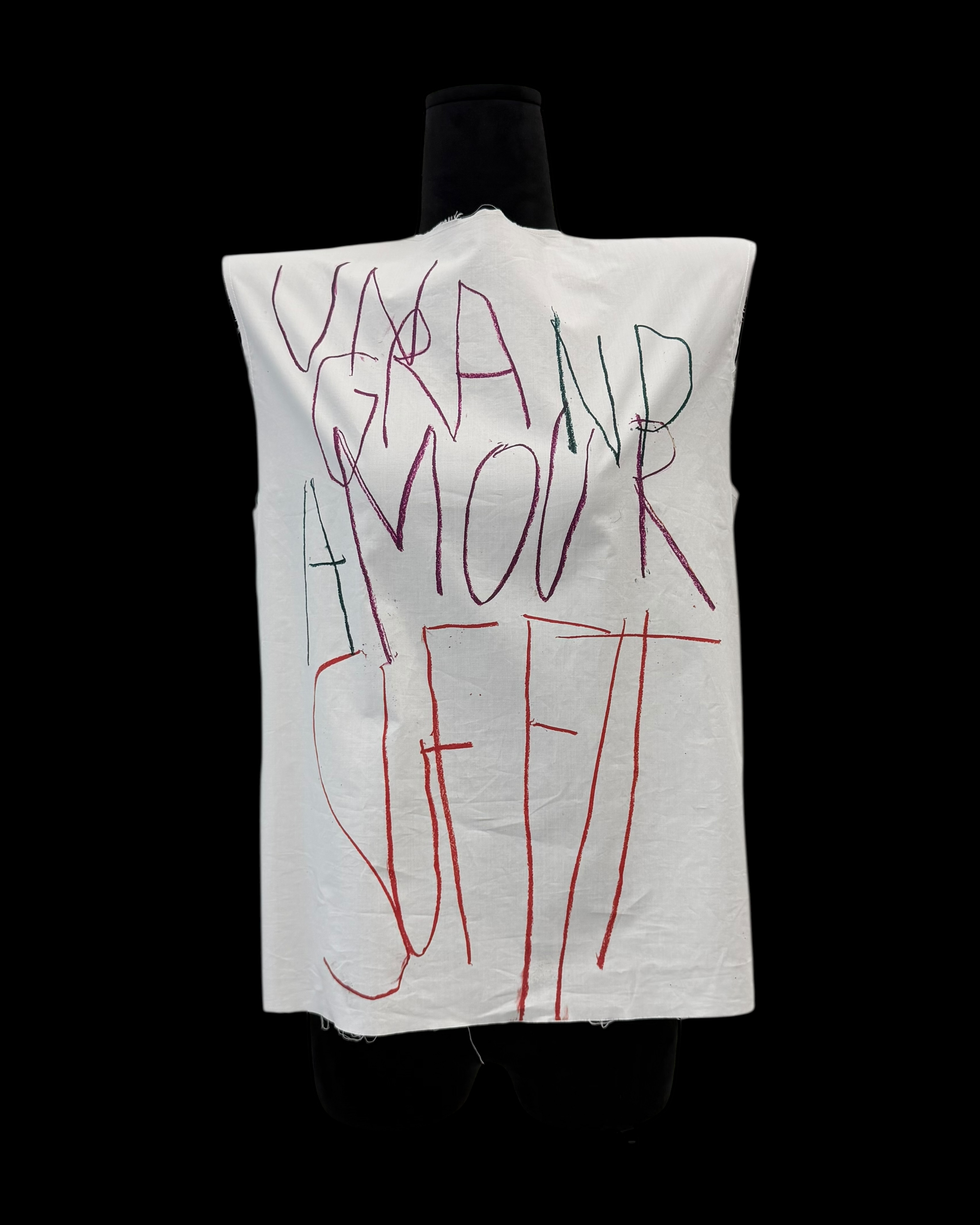 RAF SIMONS SS23 SLEEVELESS SHIRT