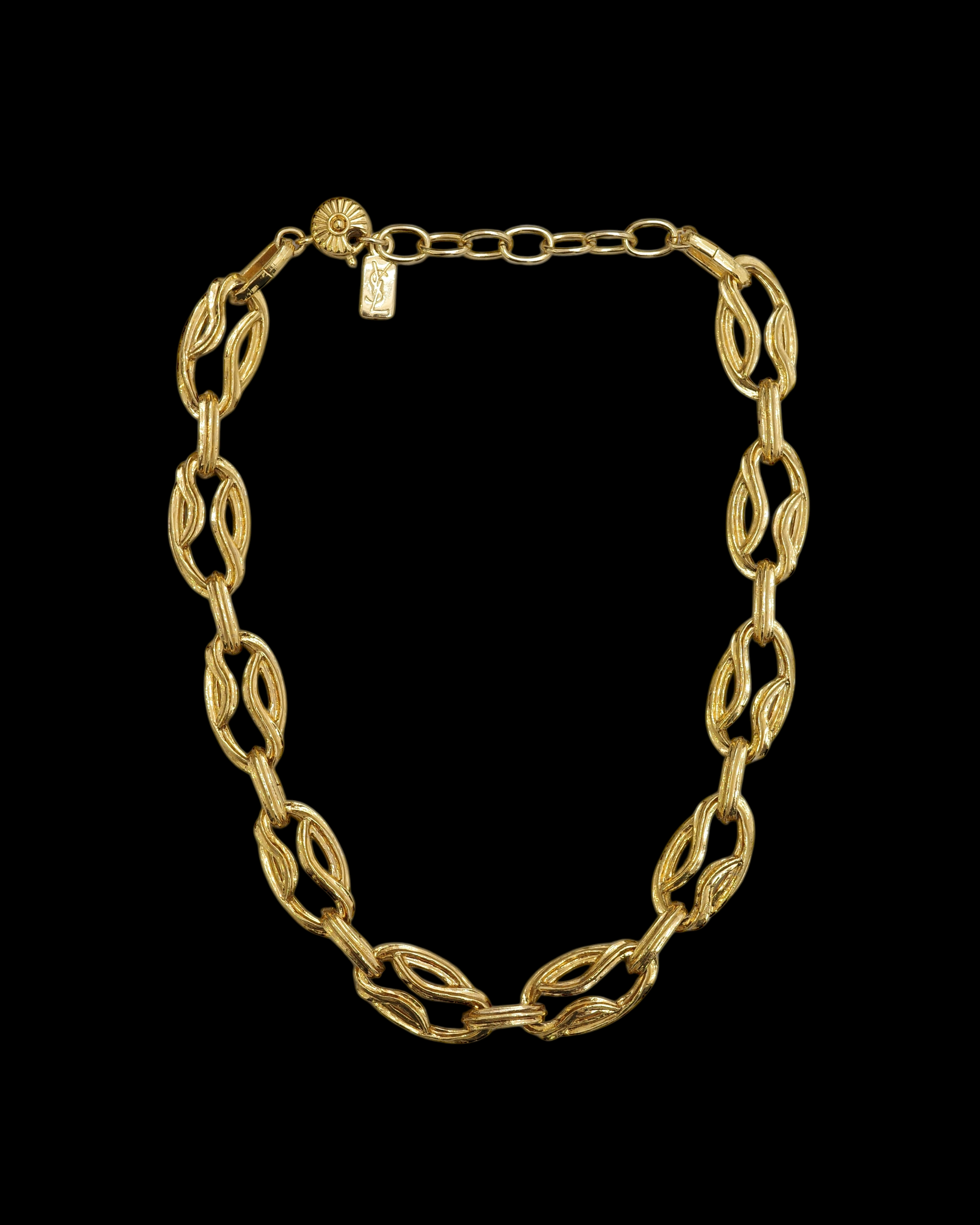 YVES SAINT LAURENT GOLDEN NECKLACE