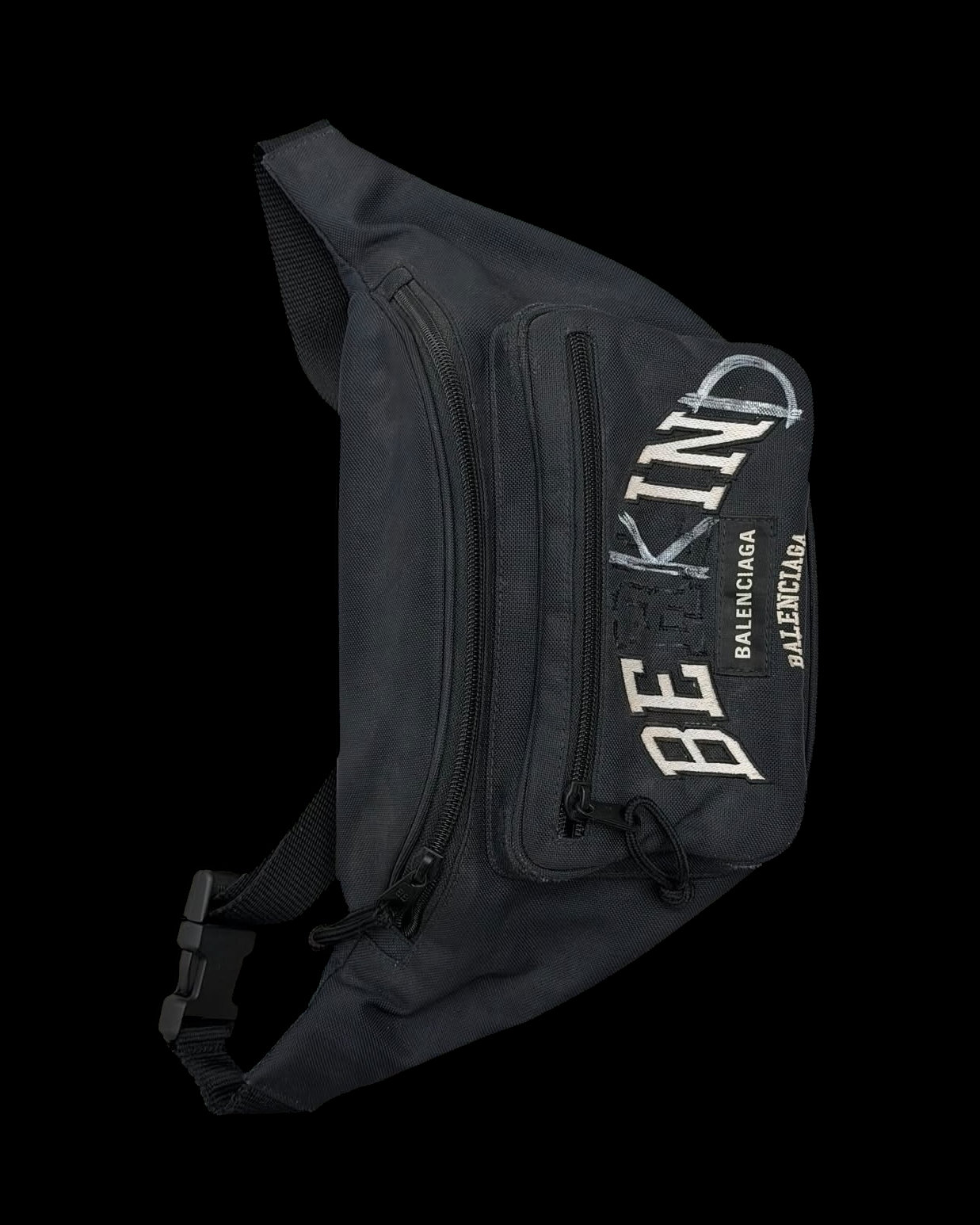 BALENCIAGA SS24 BE KIND EXPLORER BELT BAG