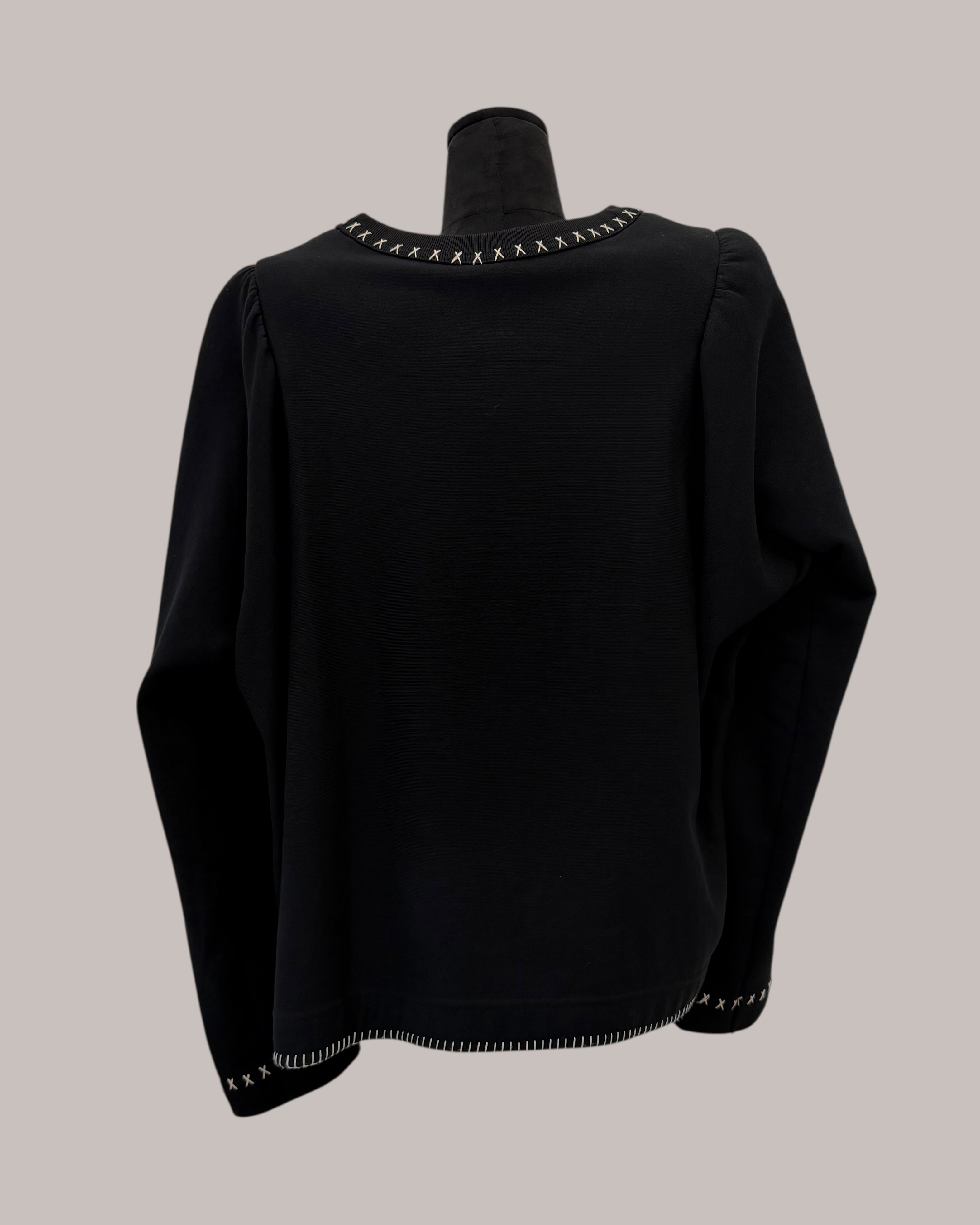DRIES VAN NOTEN FW23 HAMBARO SWEATSHIRT