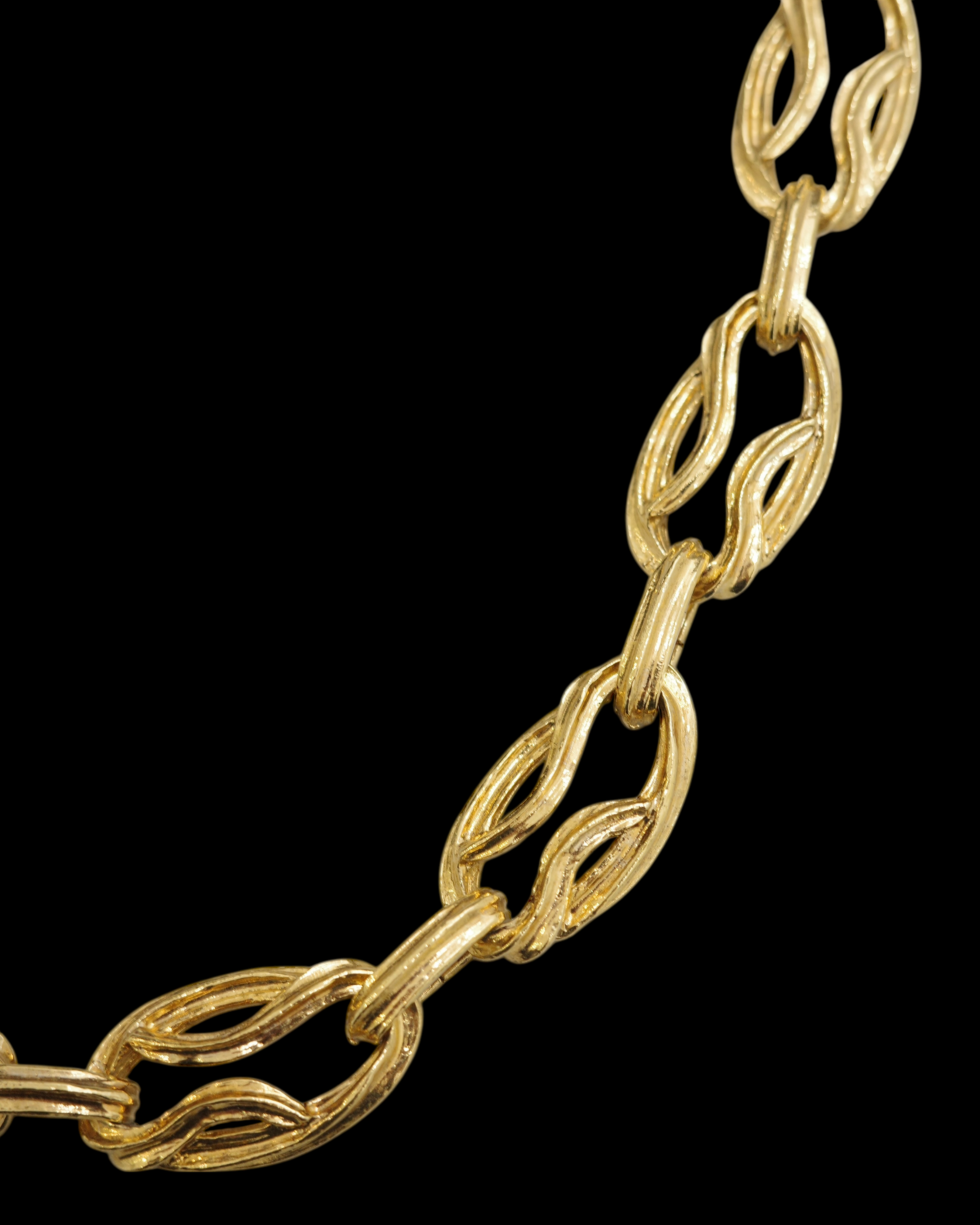 YVES SAINT LAURENT GOLDEN NECKLACE