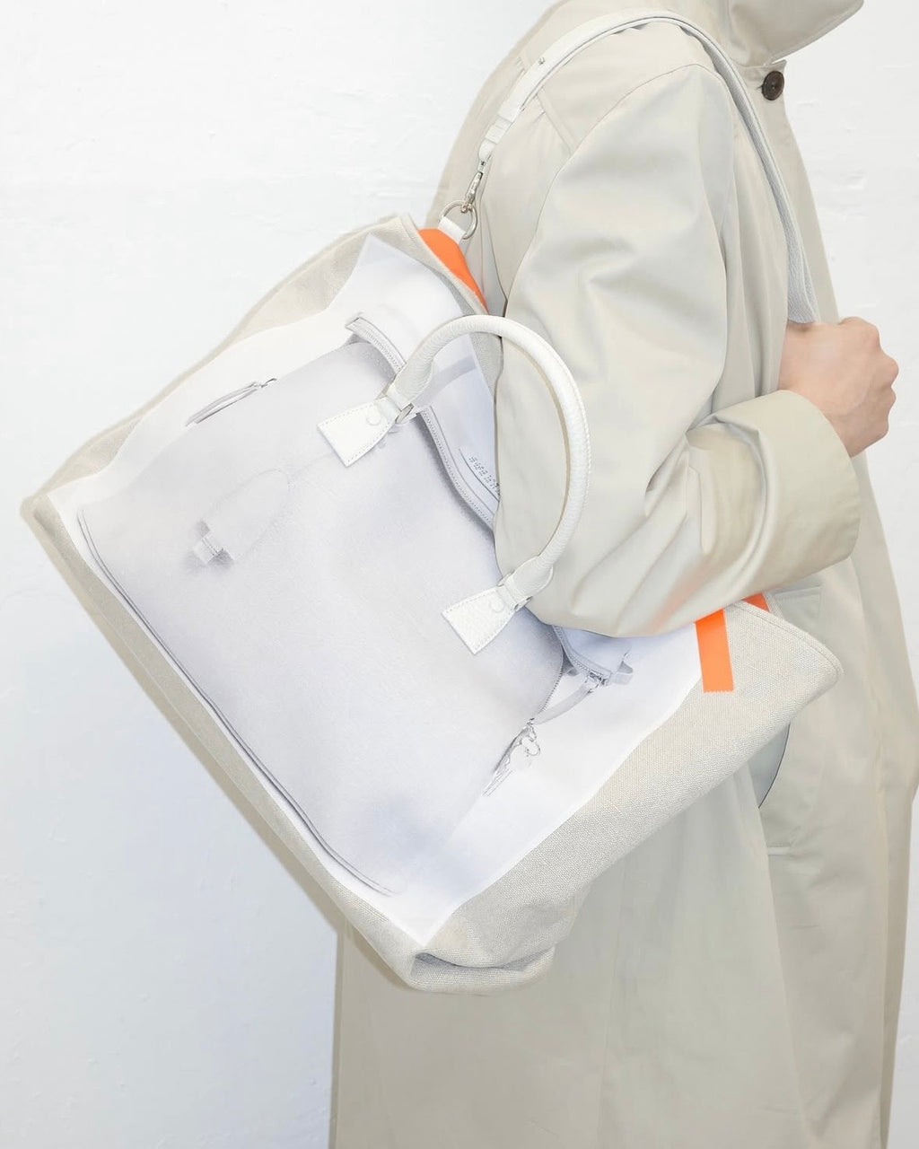 MAISON MARGIELA FW23 TROMPE L'OEIL 5AC TOTE BAG