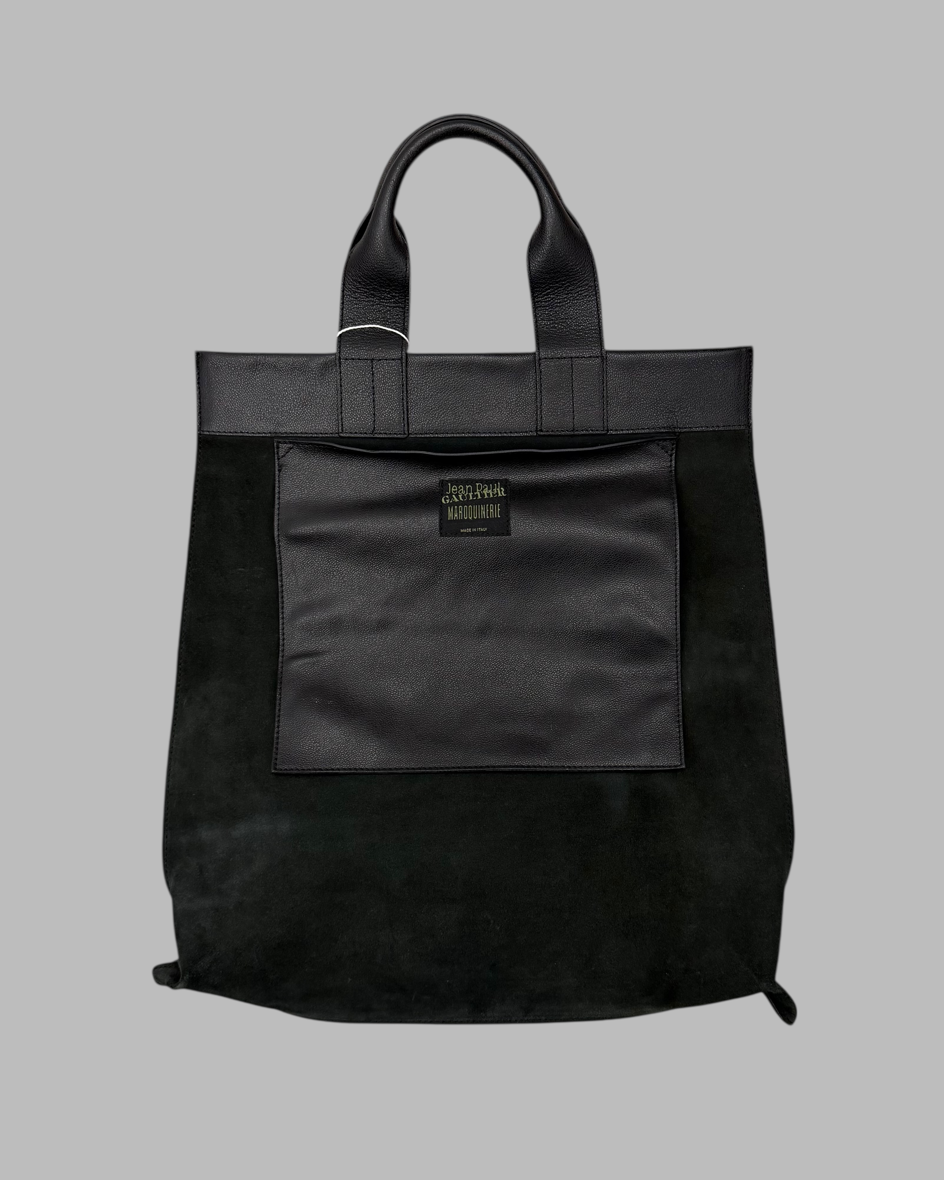 JEAN PAUL GAULTIER MAROQUINERIE LEATHER TOTE BAG
