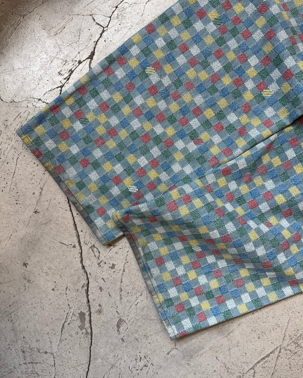 LOUIS VUITTON SS25 MULTICOLOR DAMIER JEANS