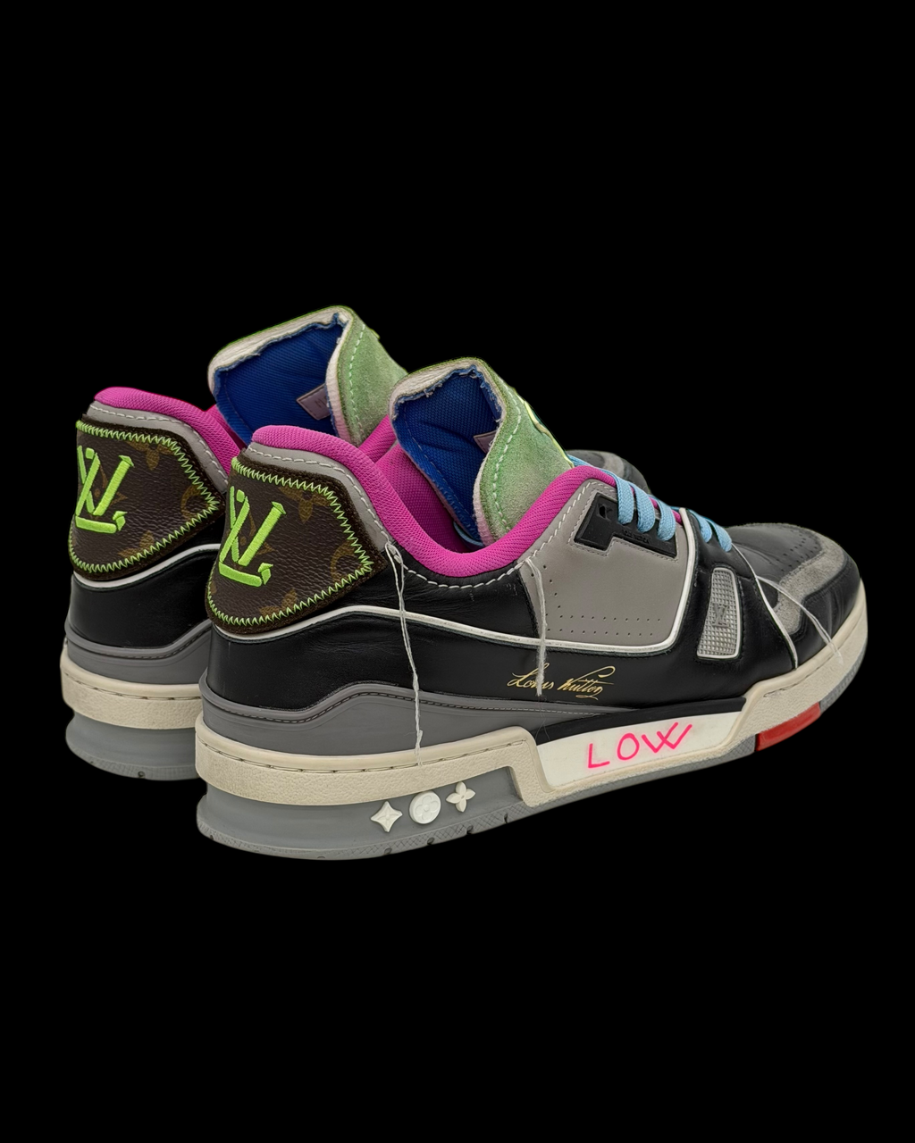 LOUIS VUITTON "LV PLACE" EXCLUSIVE UPCYCLED SNEAKERS