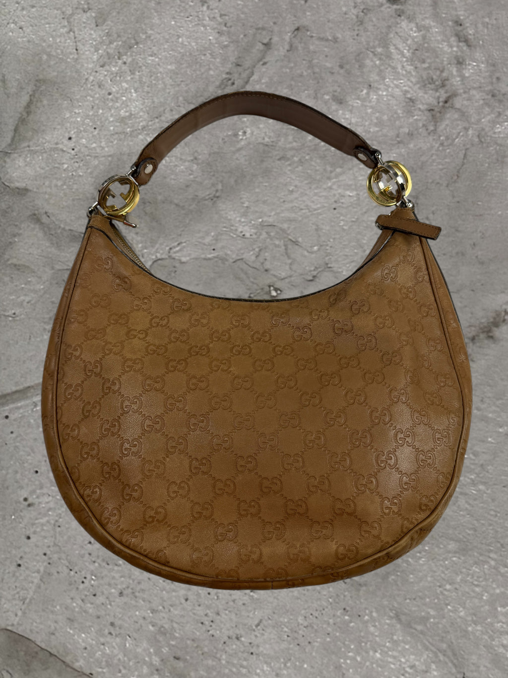 GUCCI GG TWINS HOBO SHOULDER BAG