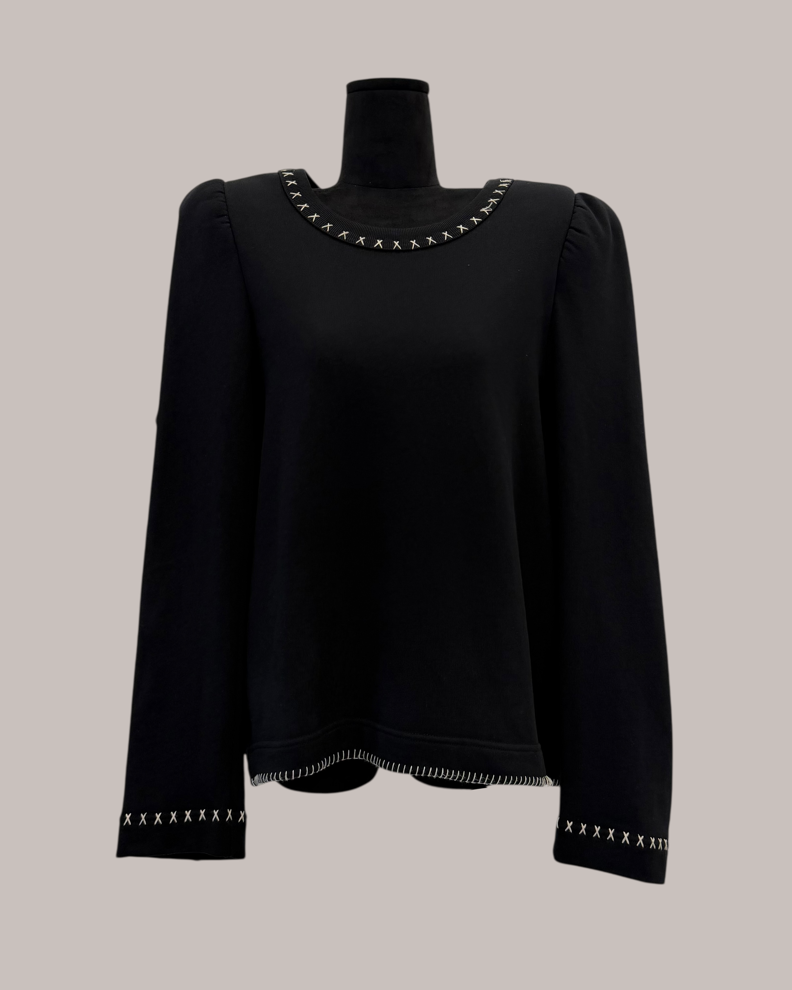 DRIES VAN NOTEN FW23 HAMBARO SWEATSHIRT
