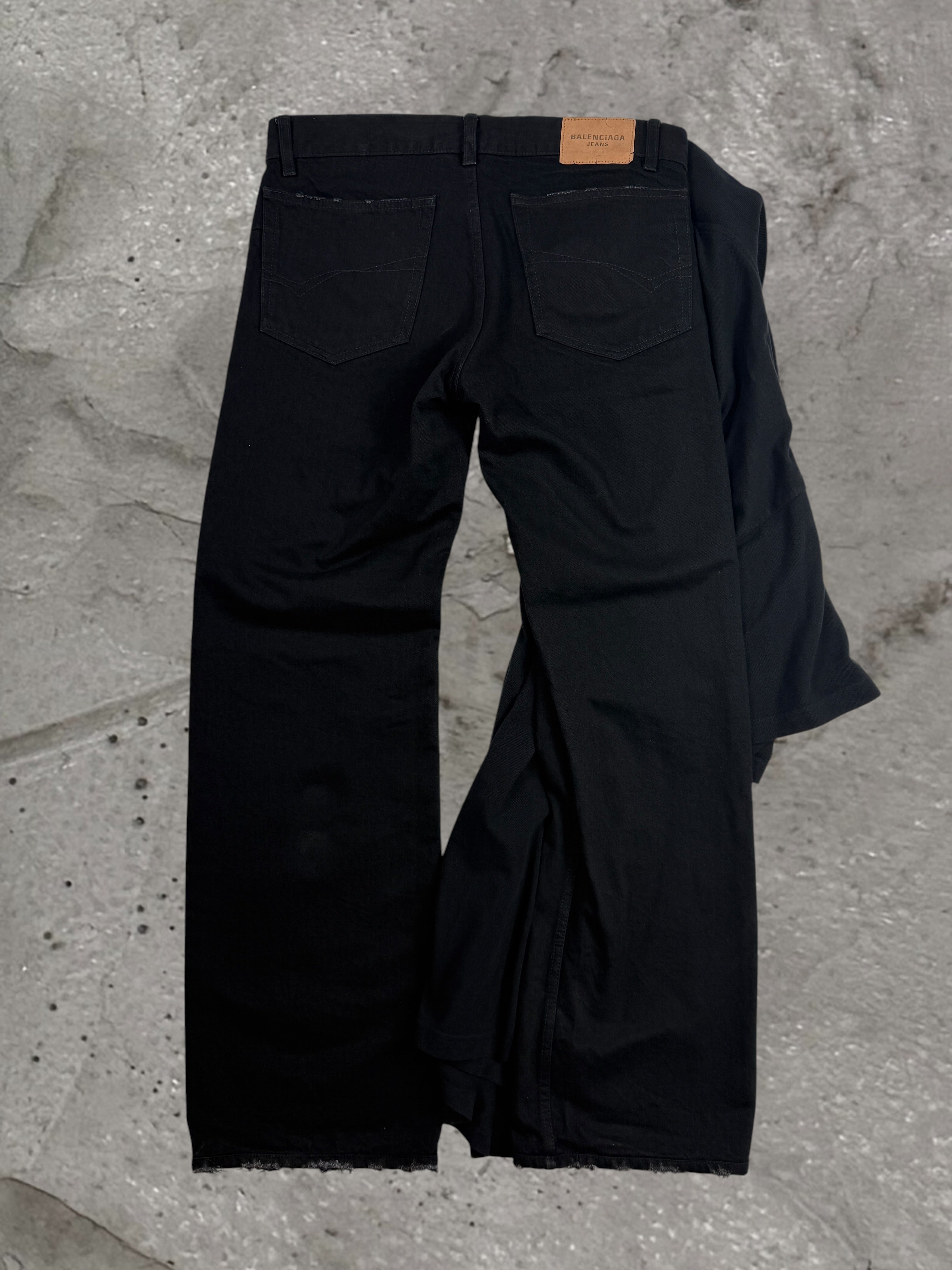 BALENCIAGA SUMMER 25 LAYERED LOW WAIST JEANS