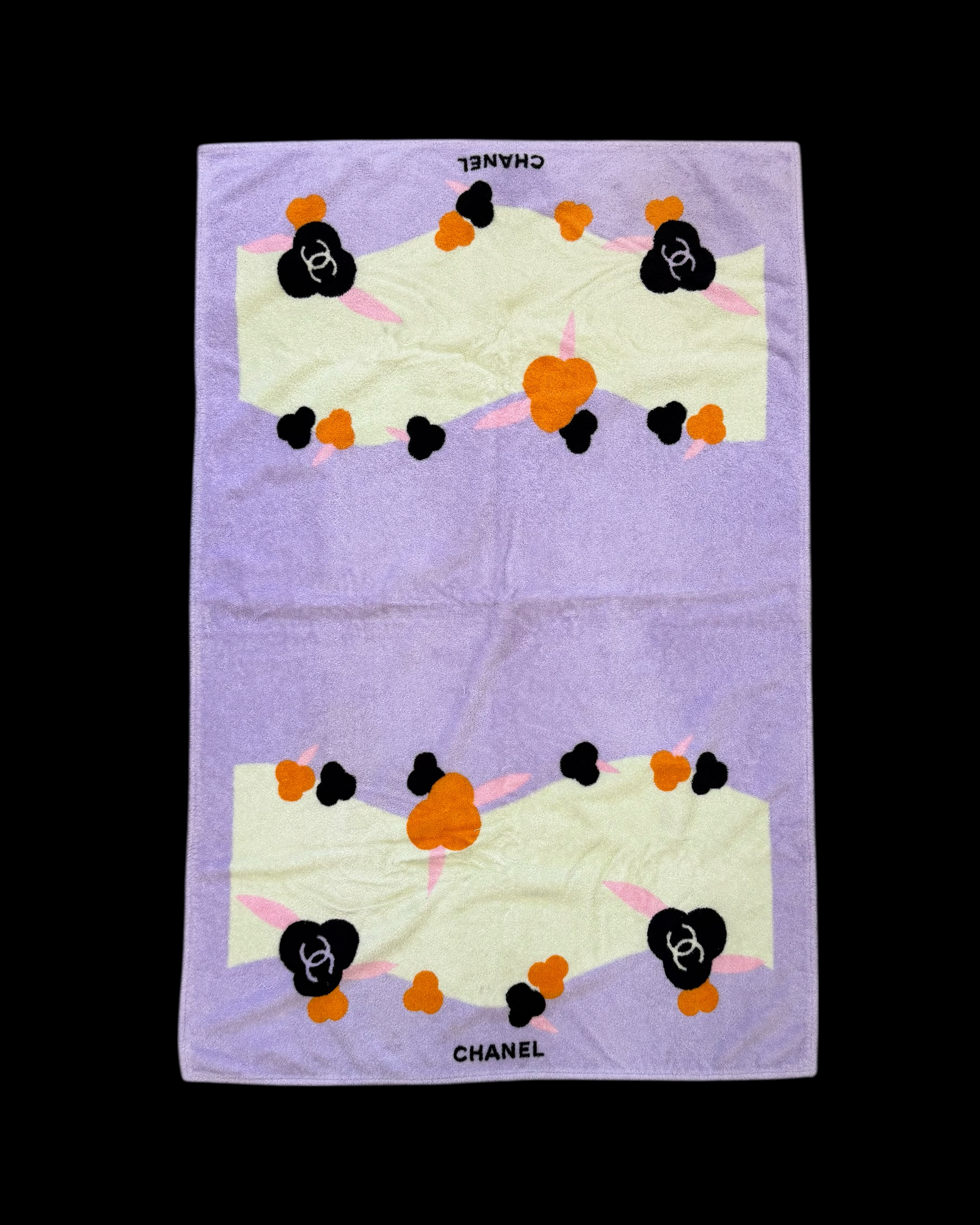 CHANEL LARGE BEACH TOWEL