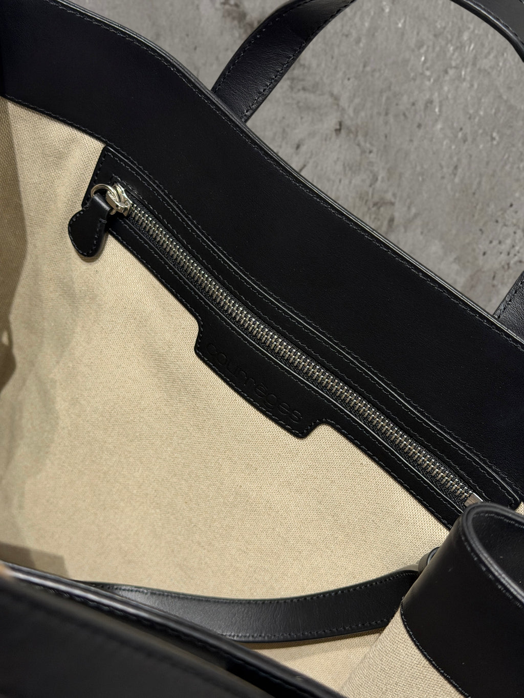COURREGES SS24 HERITAGE TOTE BAG