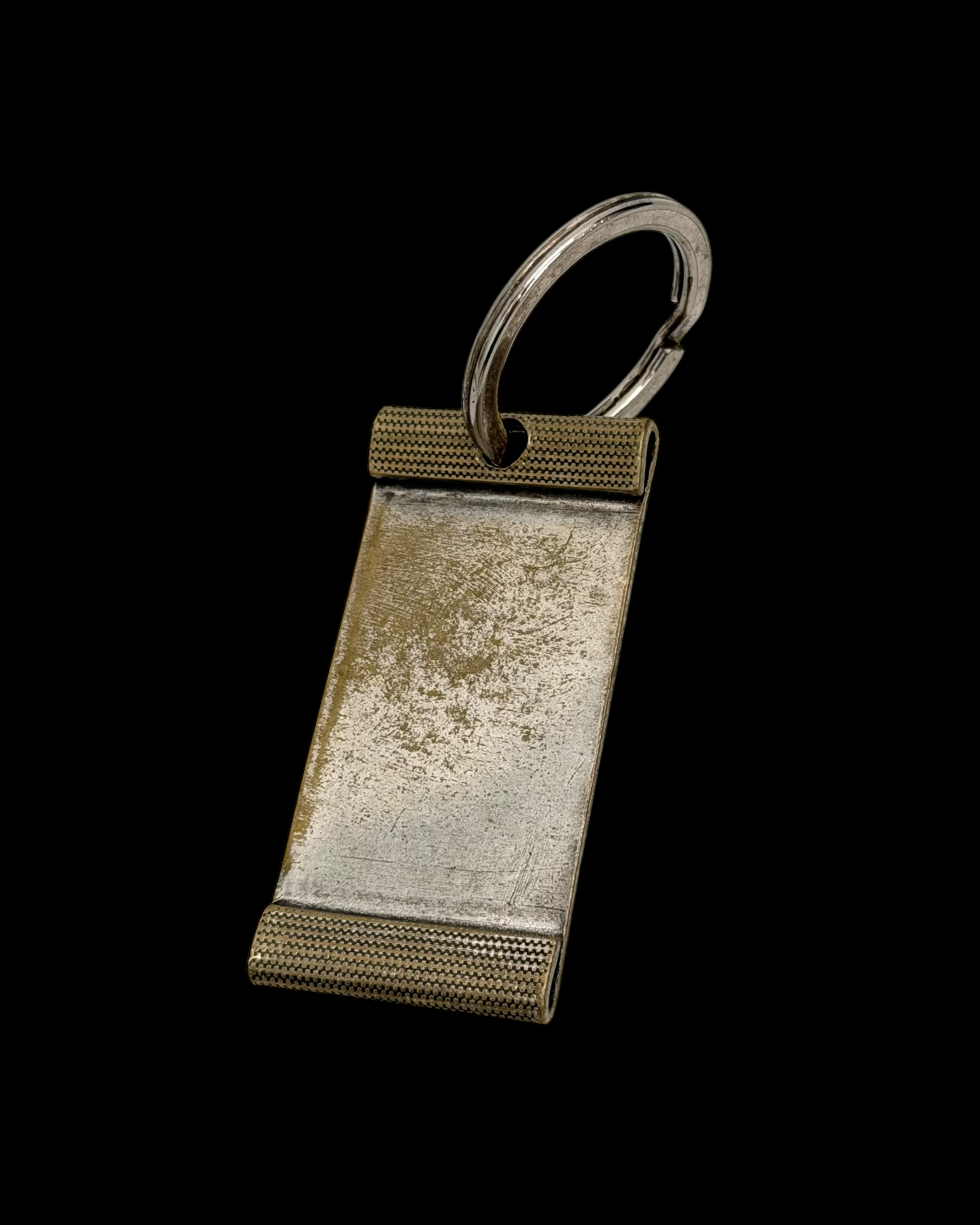 MAISON MARGIELA SS16 METAL TAG KEYCHAIN