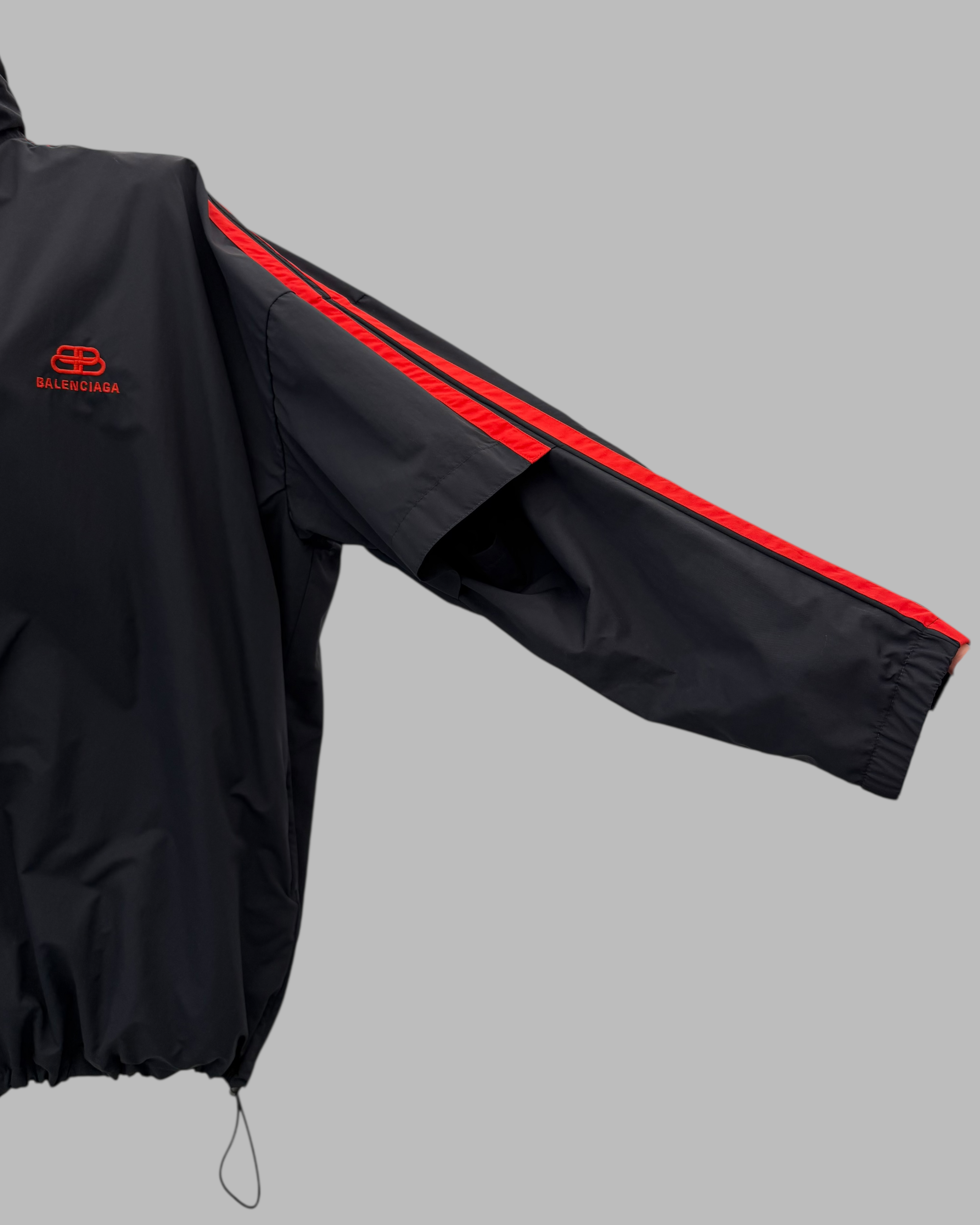 BALENCIAGA SS20 LOGO SHELL JACKET