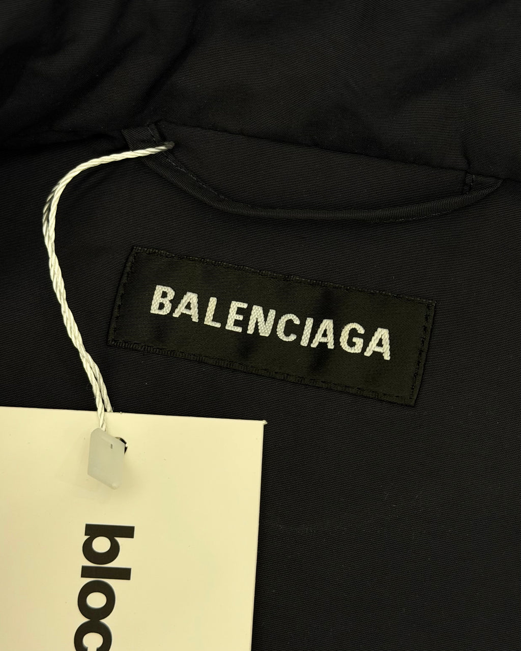 BALENCIAGA SS20 LOGO SHELL JACKET