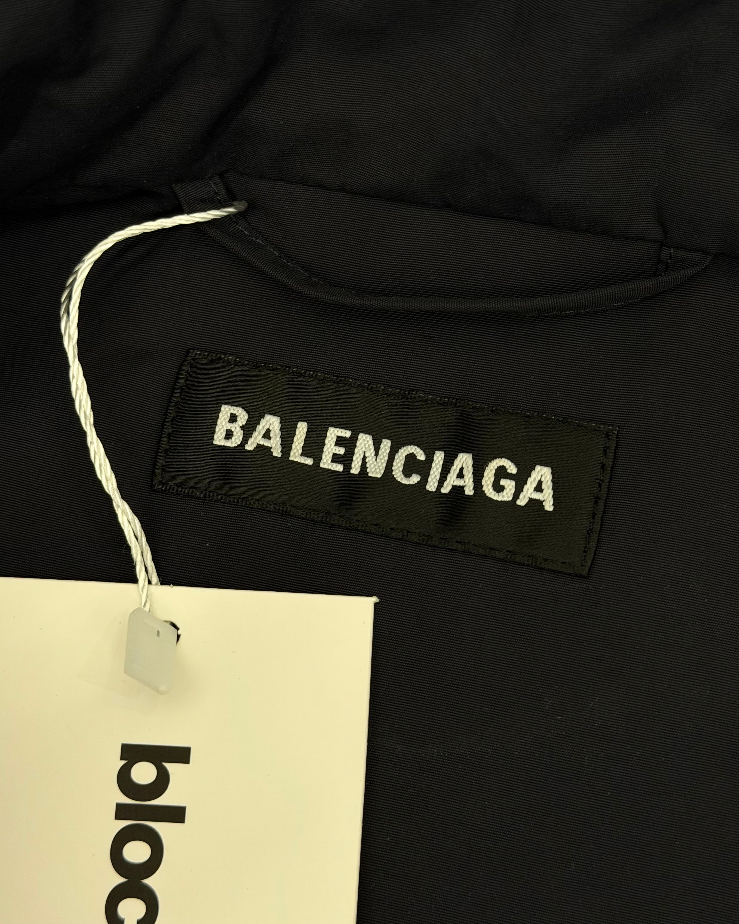 BALENCIAGA SS20 LOGO SHELL JACKET