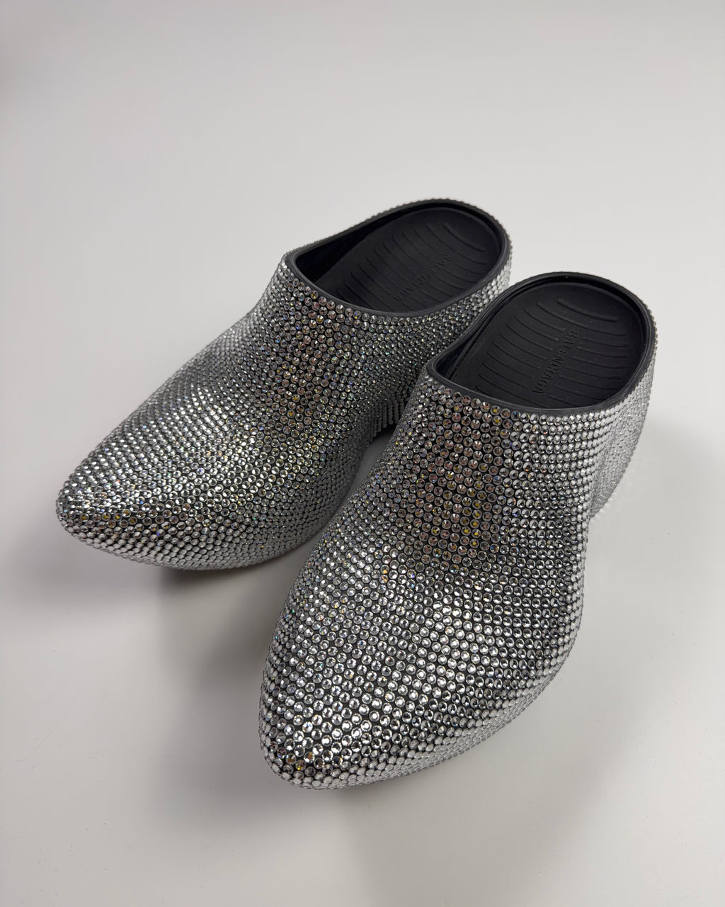 BALENCIAGA CRYSTAL TECHNO CLOGS