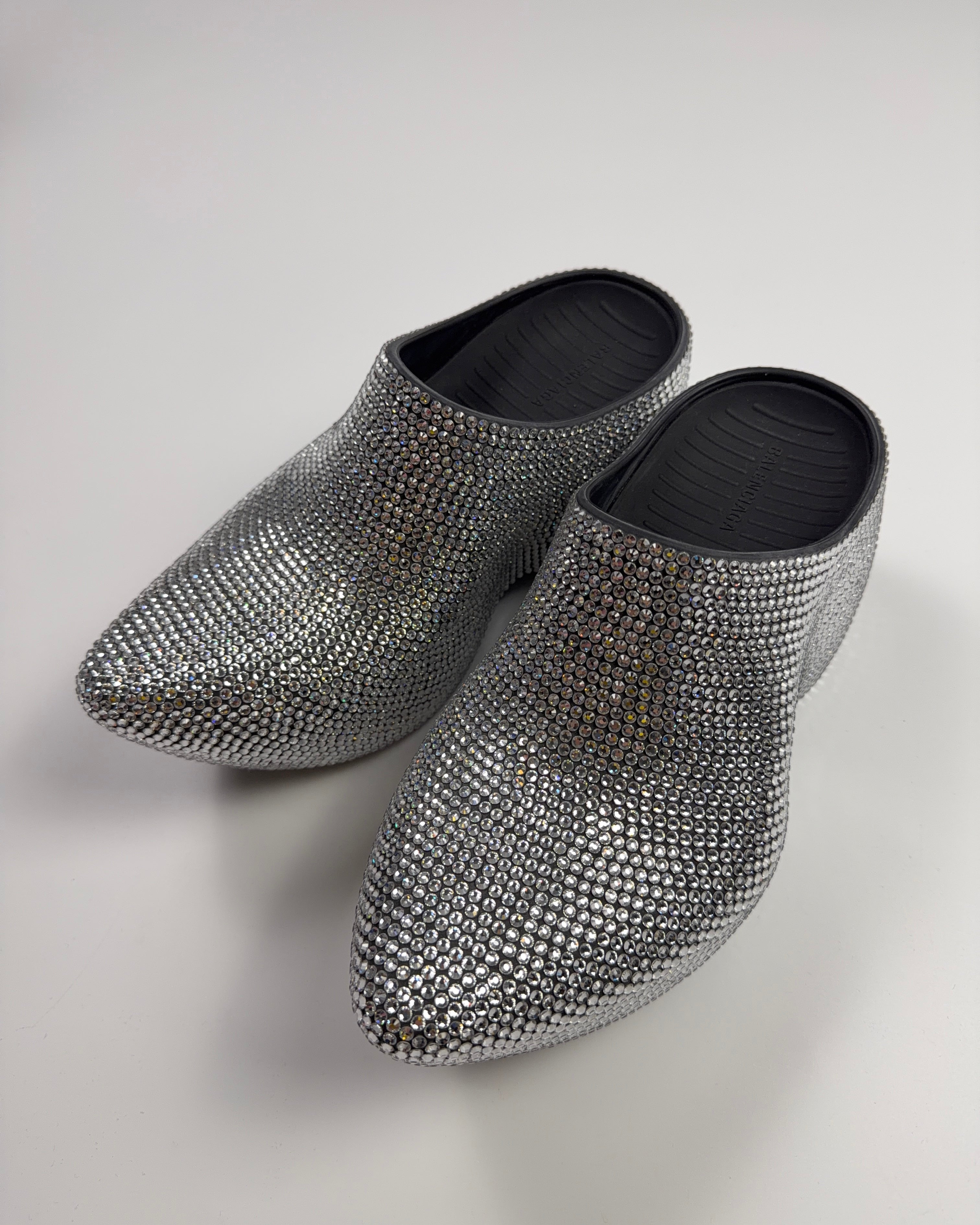 BALENCIAGA CRYSTAL TECHNO CLOGS