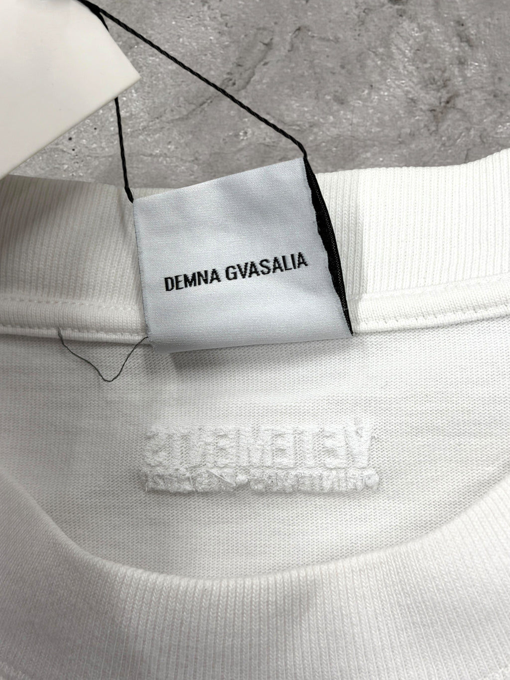 VETEMENTS SS20 ECSTASY OVERSIZED TEE