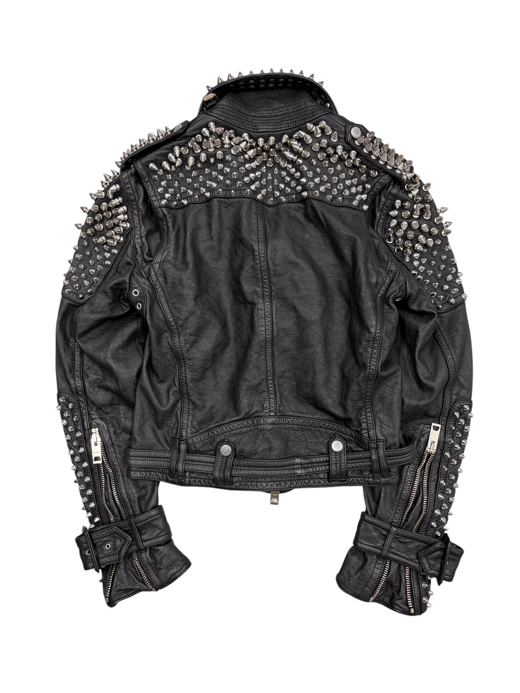 BURBERRY PRORSUM SS11 SPIKED BIKER JACKET