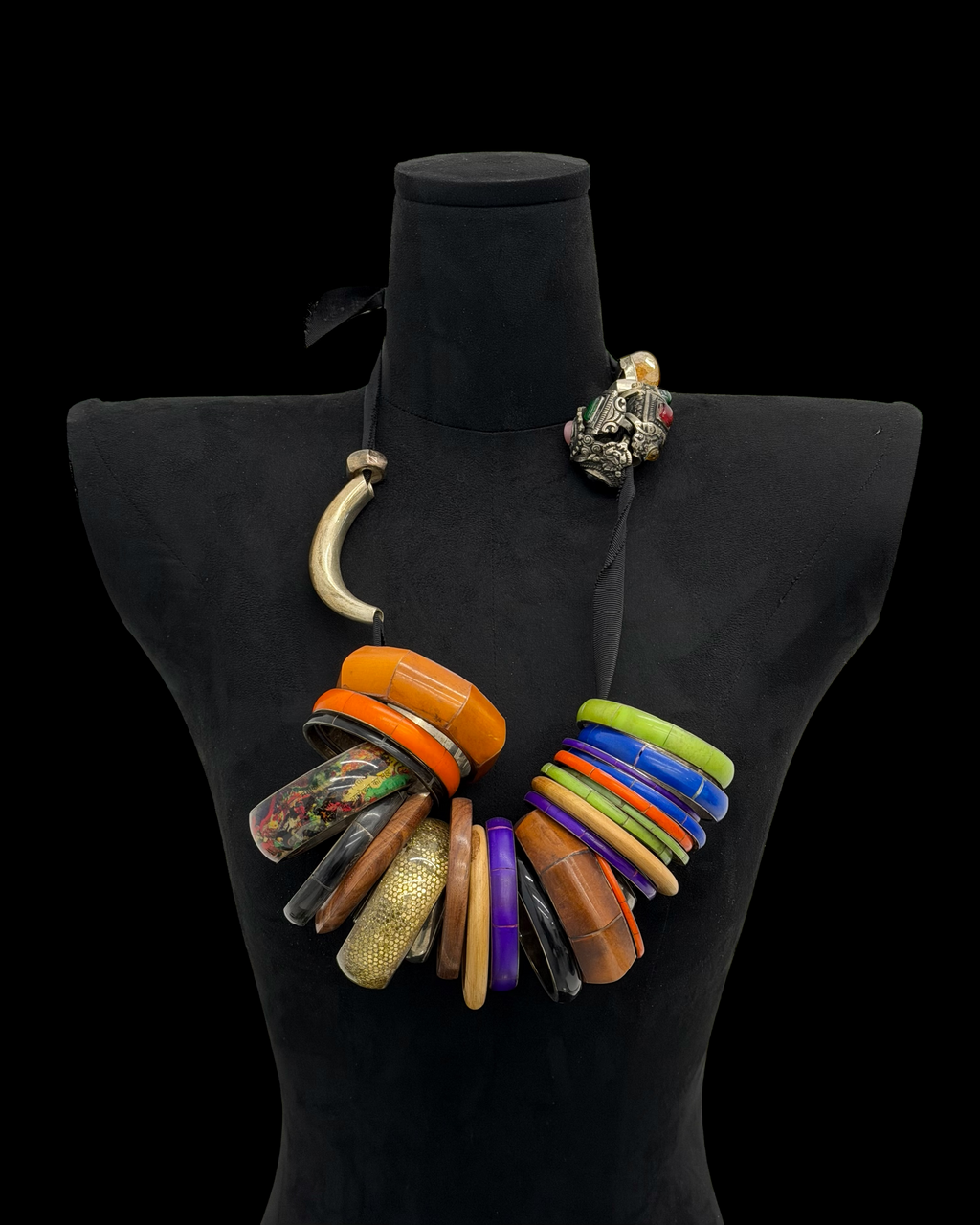 DRIES VAN NOTEN FALL 2008 BANGLE NECKLACE