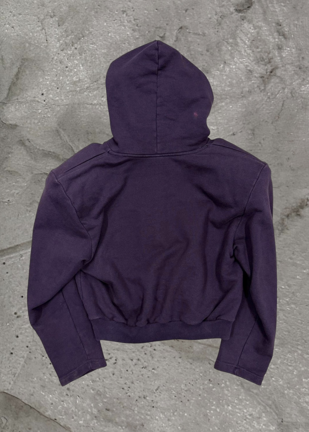 VETEMENTS AW16 SEXUAL FANTASIES CROPPED FOOTBALL SHOULDER HOODIE