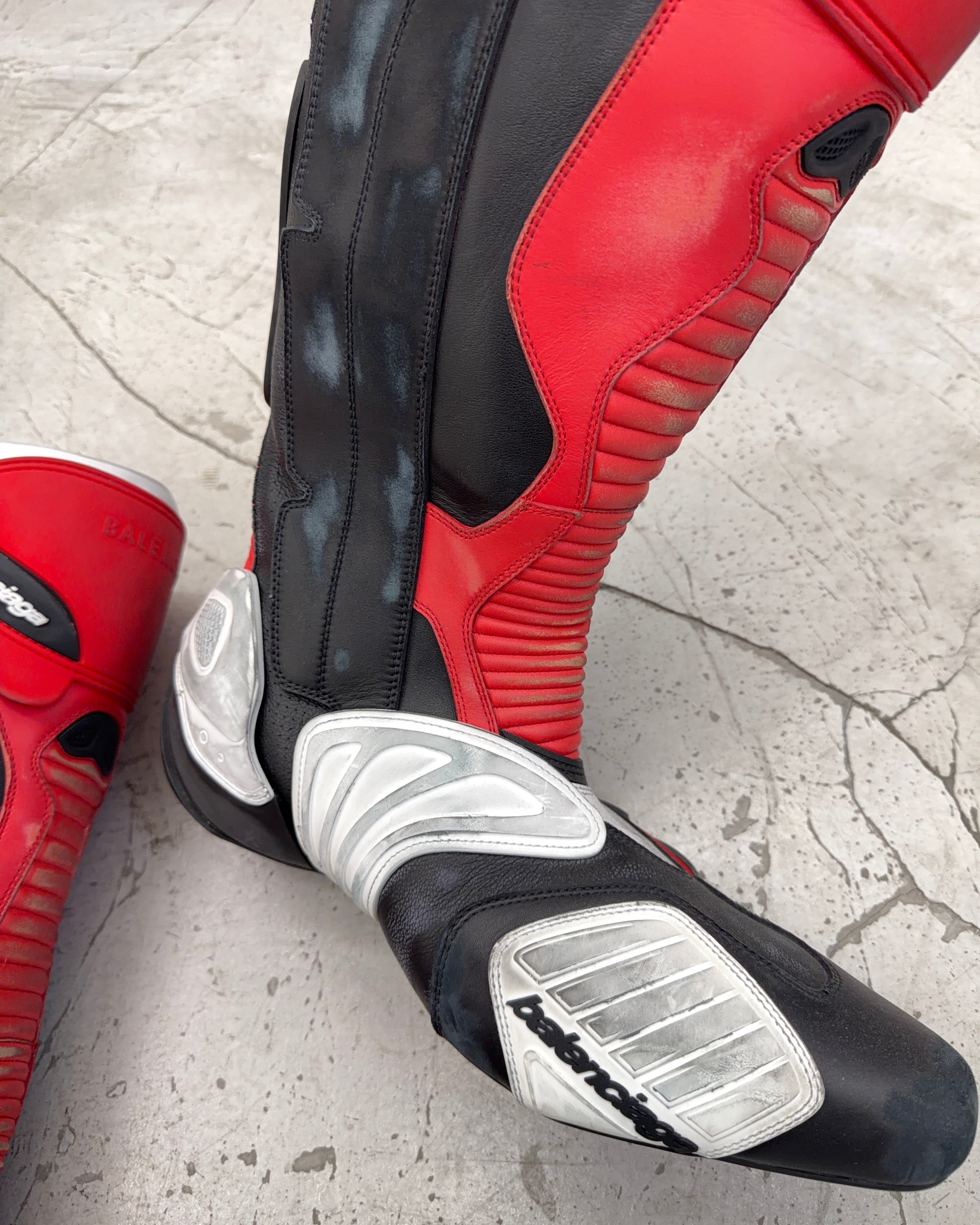 BALENCIAGA FW23 BIKER BOOTS