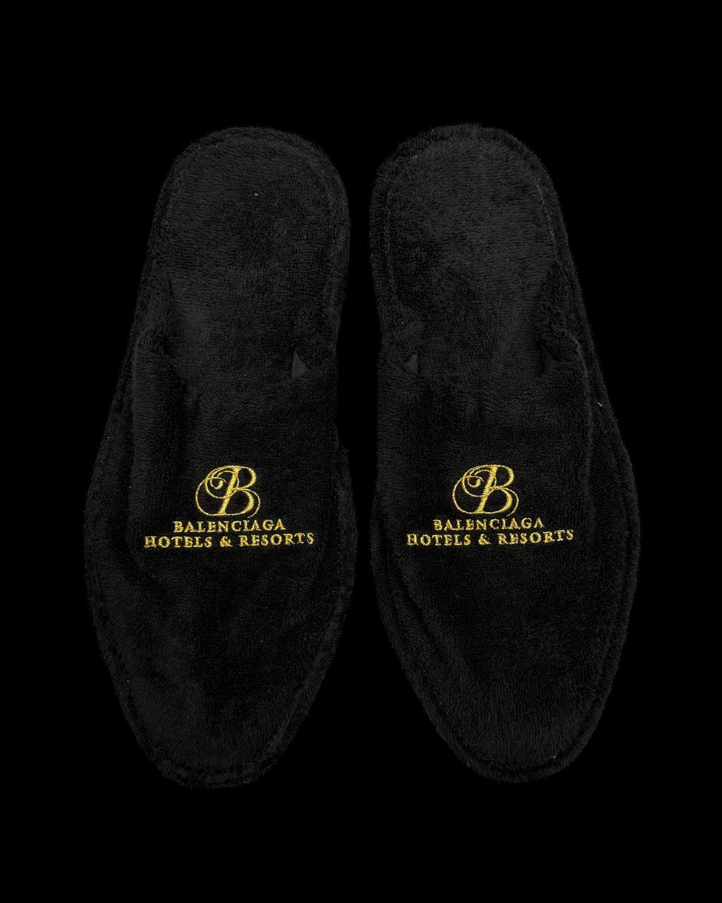 BALENCIAGA SUMMER 2024 HOTEL TOWEL MULES