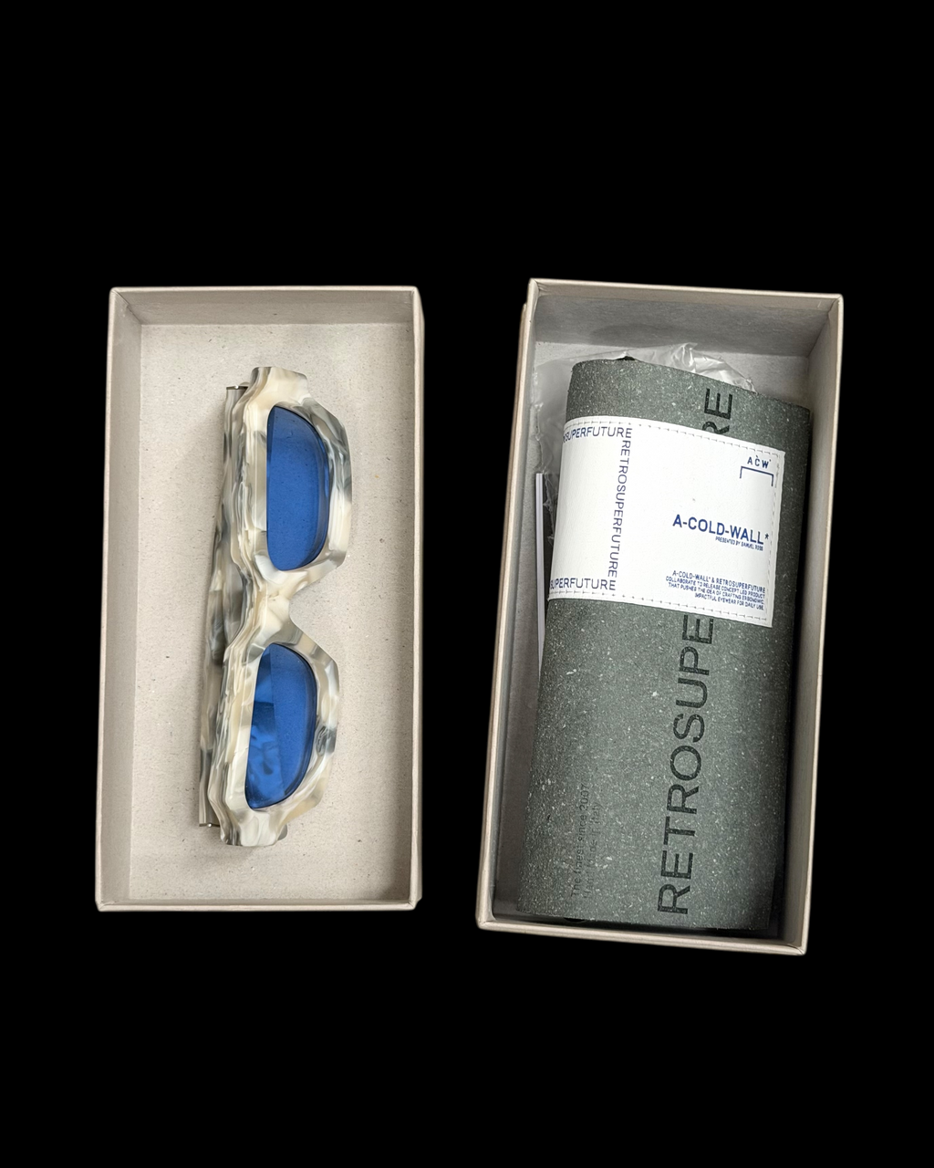 RETROSUPERFUTURE X A-COLD-WALL SS20 CARO SUNGLASSES