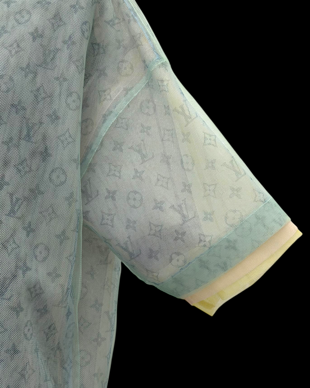LOUIS VUITTON SS20 MONOGRAM TULLE T-SHIRT