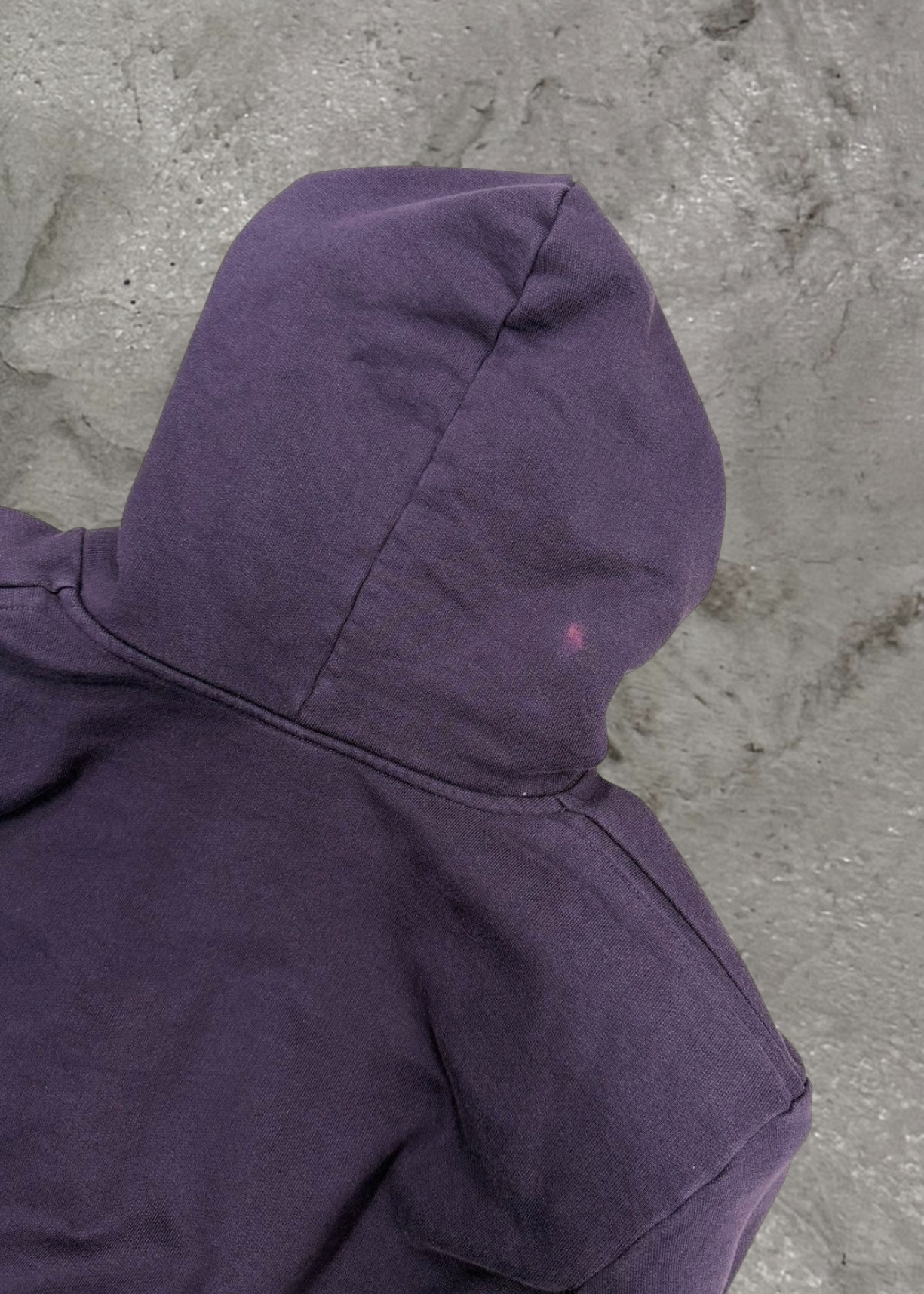VETEMENTS AW16 SEXUAL FANTASIES CROPPED FOOTBALL SHOULDER HOODIE