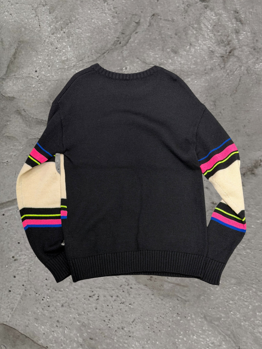 SAINT LAURENT SS16 T-REX INTARSIA SWEATER