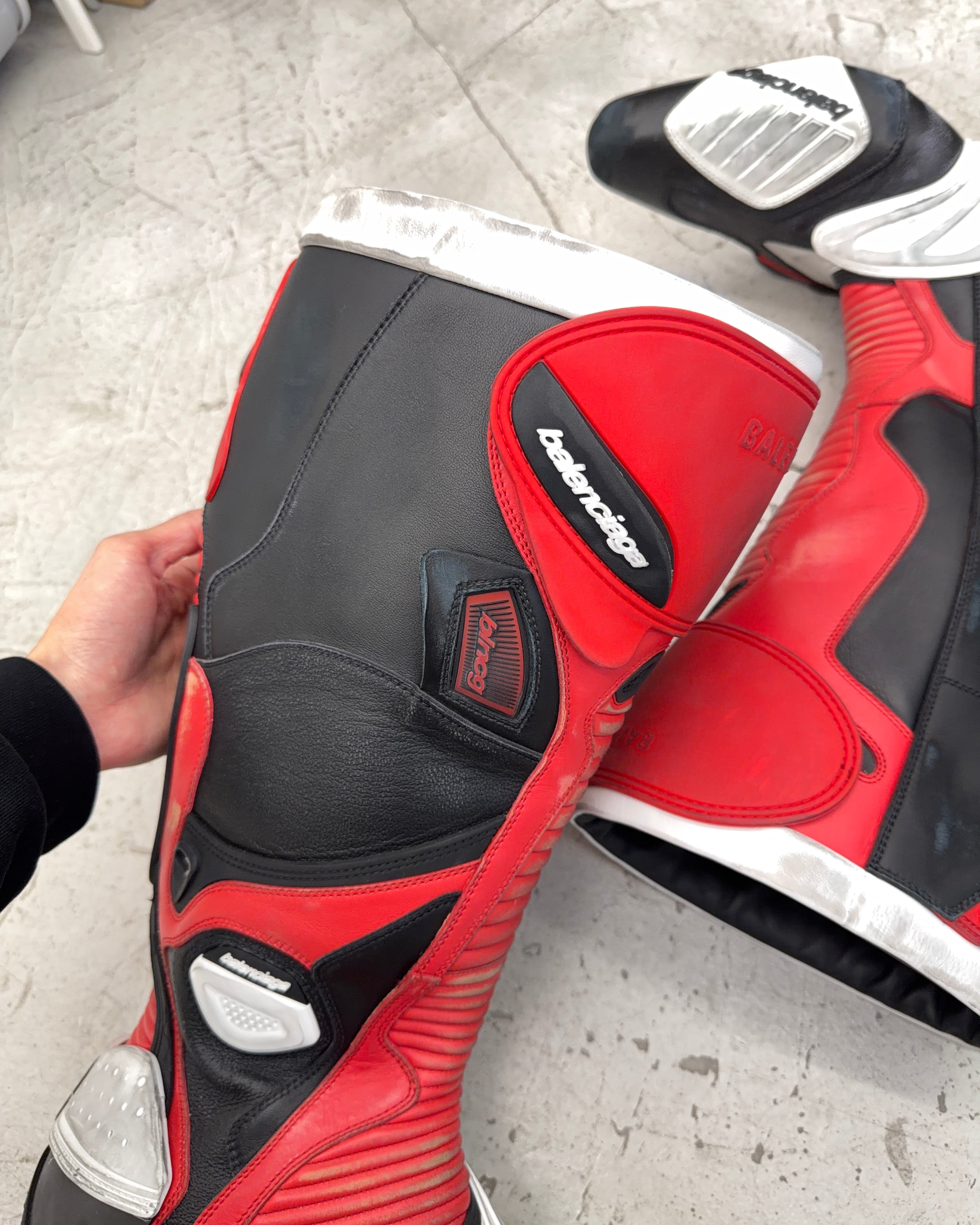 BALENCIAGA FW23 BIKER BOOTS – blocstore