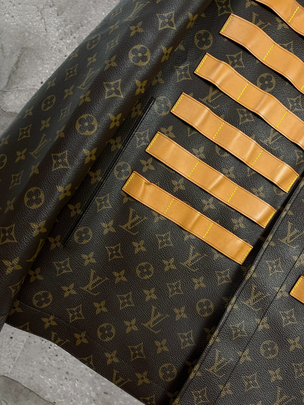 LOUIS VUITTON RESORT 2022 MONOGRAM MILITARY JACKET