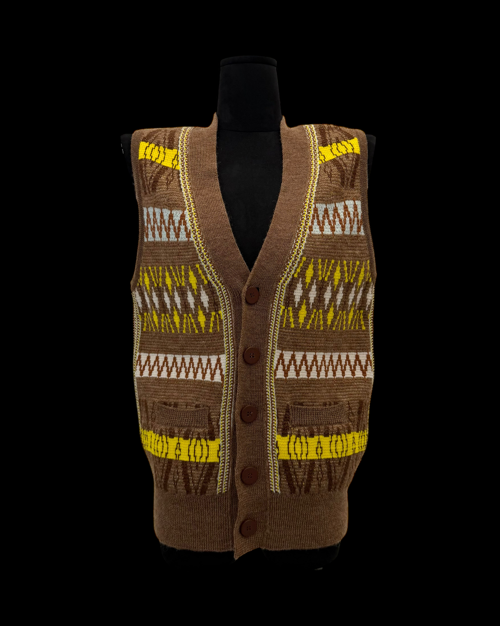 WALES BONNER FW22 FREEDOM KNIT VEST