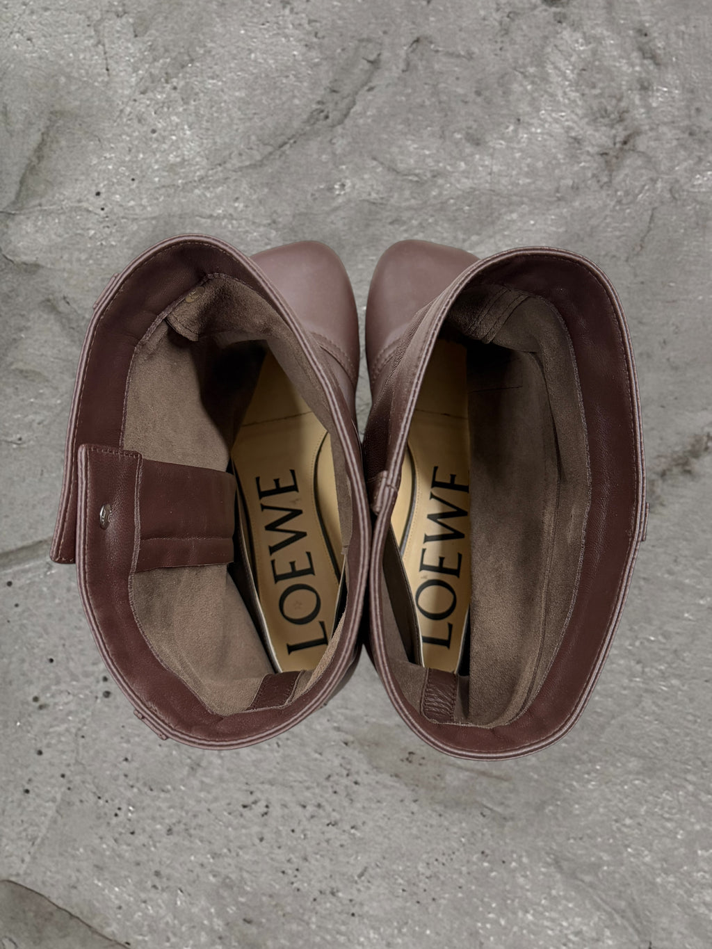 LOEWE FW23 ANKLE TOY BOOTS