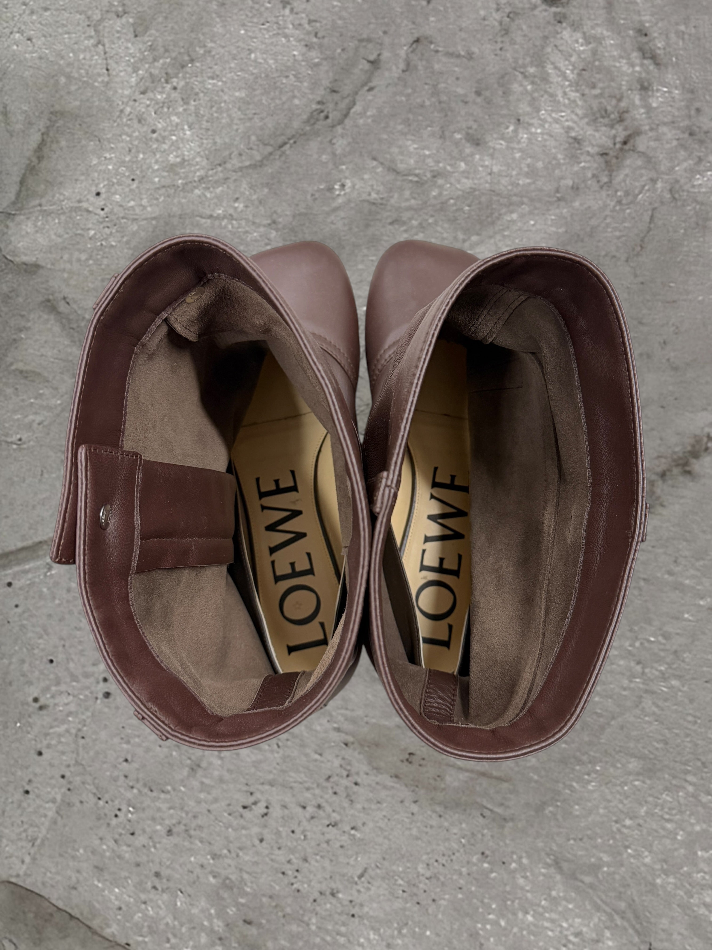 LOEWE FW23 ANKLE TOY BOOTS