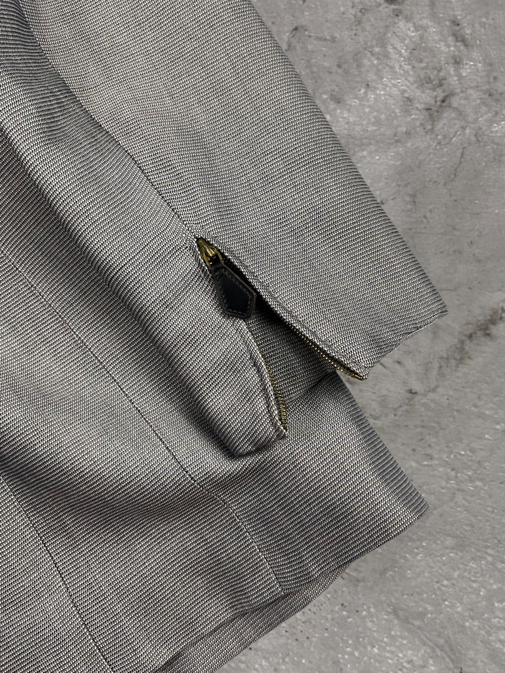 HERMES 80'S SILK BLAZER