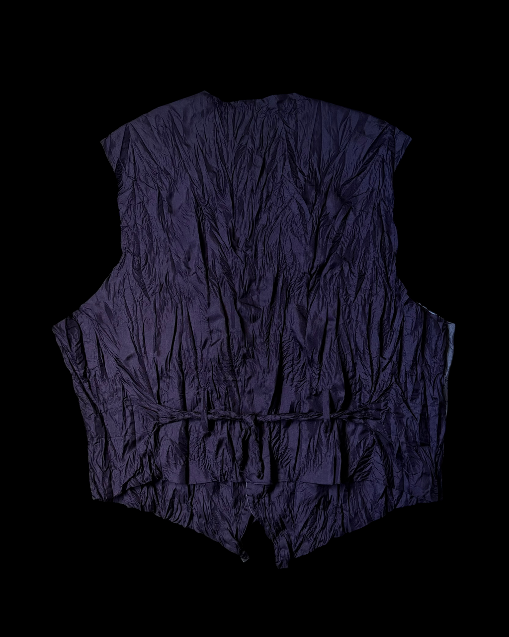 ISSEY MIYAKE WRINKLED VEST