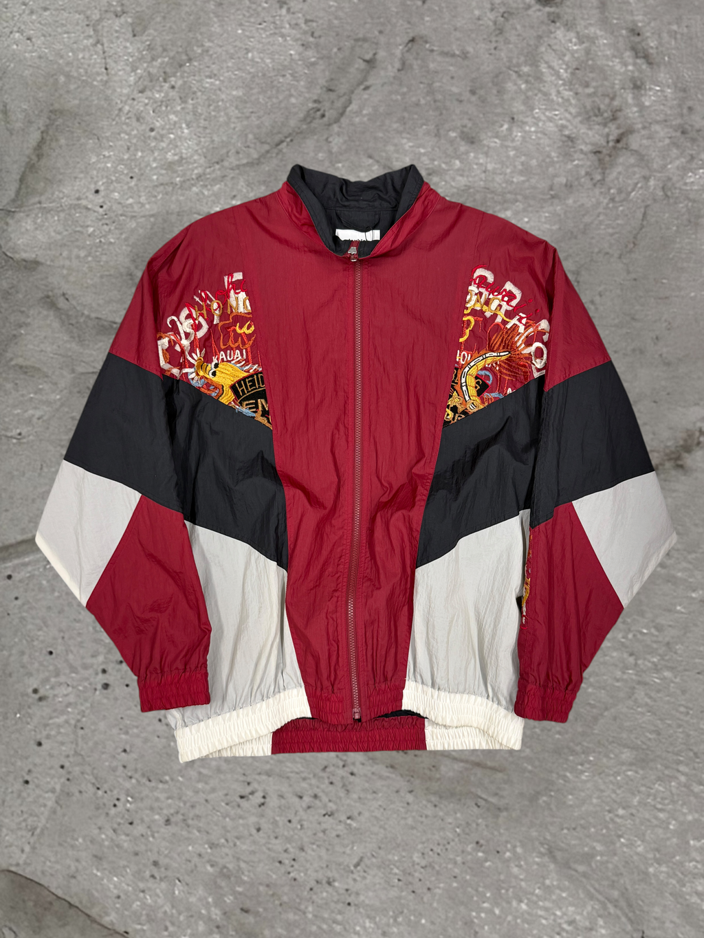 DOUBLET SS18 BREAK UP EMBROIDERY JACKET