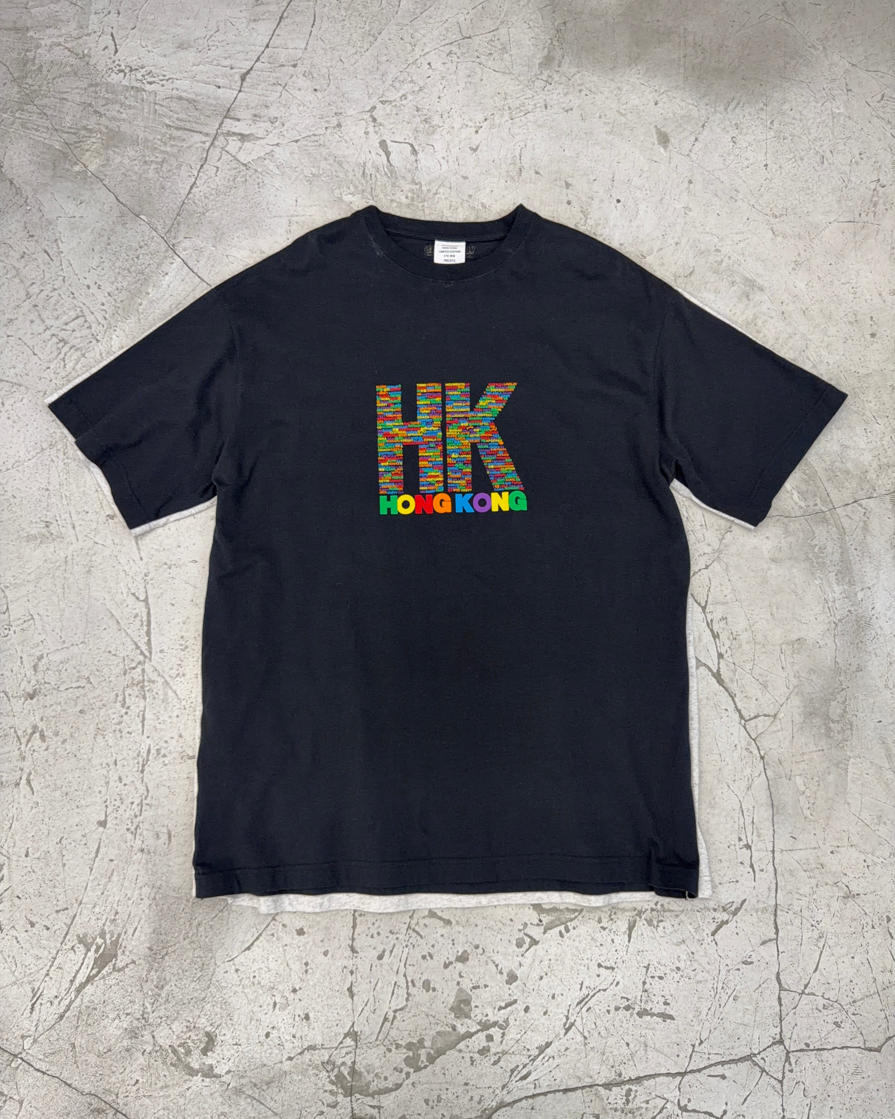 VETEMENTS HONG KONG LIMITED EDITION DOUBLE SIDED TEE