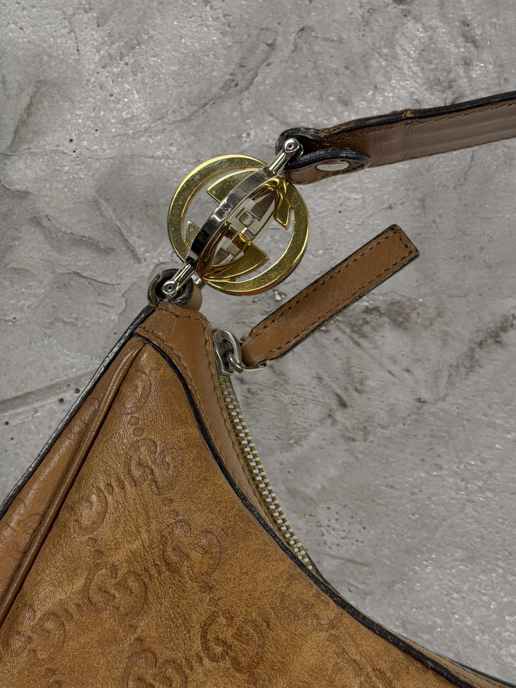 GUCCI GG TWINS HOBO SHOULDER BAG