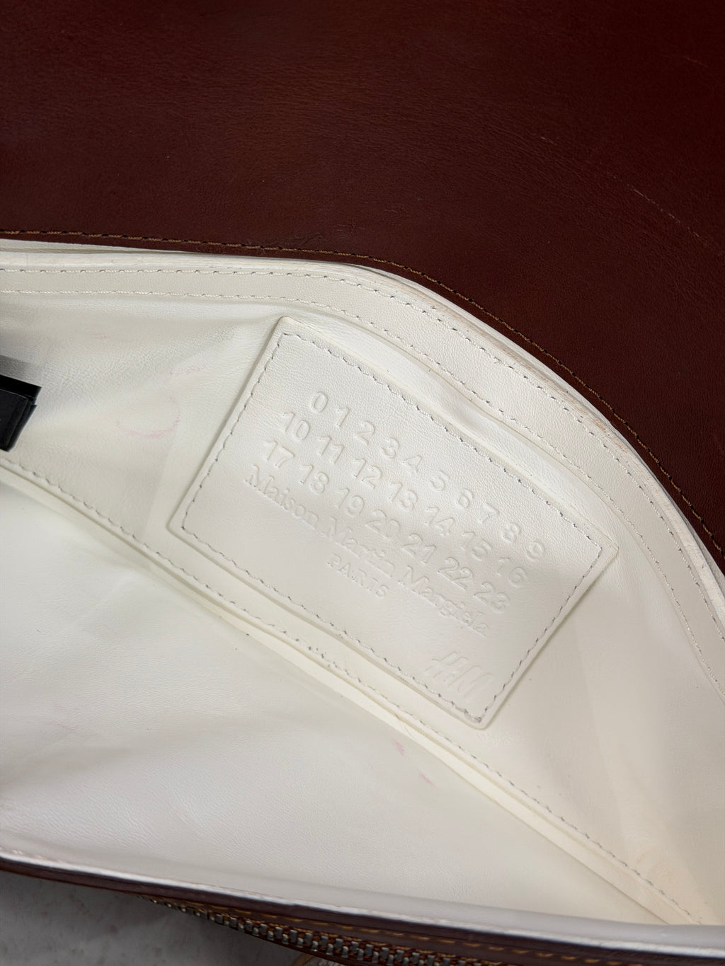 H&M X MAISON MARGIELA GLOVE CLUTCH BAG