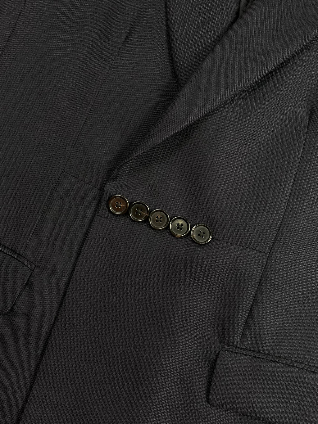 RAF SIMONS SS15 MULTIPLE BUTTON SLEEVELESS JACKET