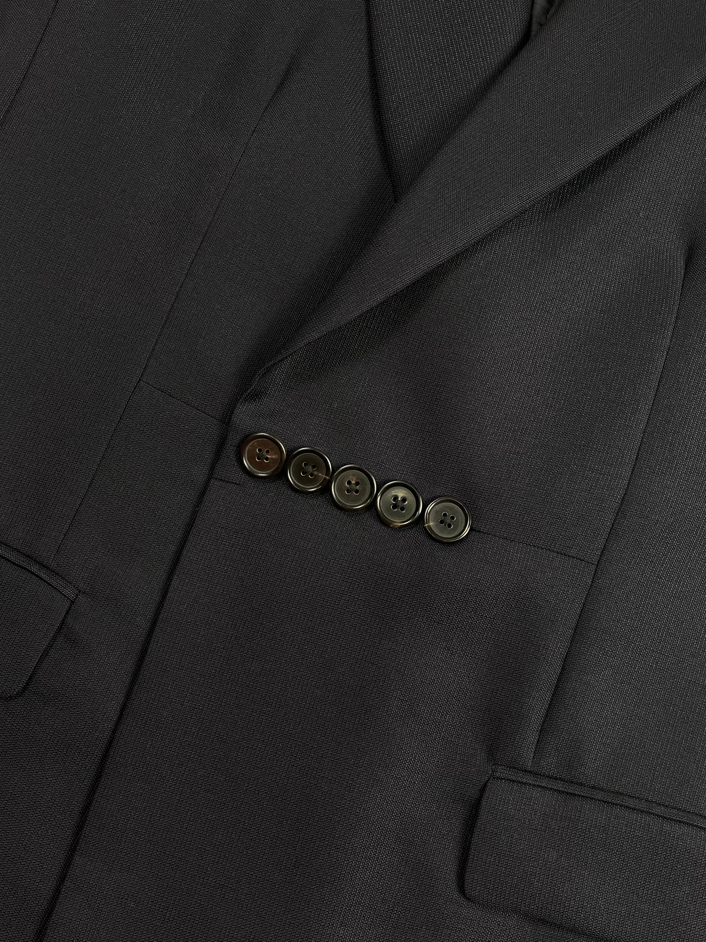 RAF SIMONS SS15 MULTIPLE BUTTON SLEEVELESS JACKET